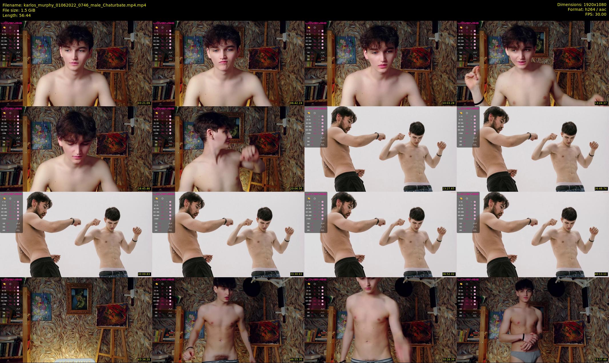 karlos_murphy — 57 minute Chaturbate male cam show recording, 1080p, Jun 1, 2022
