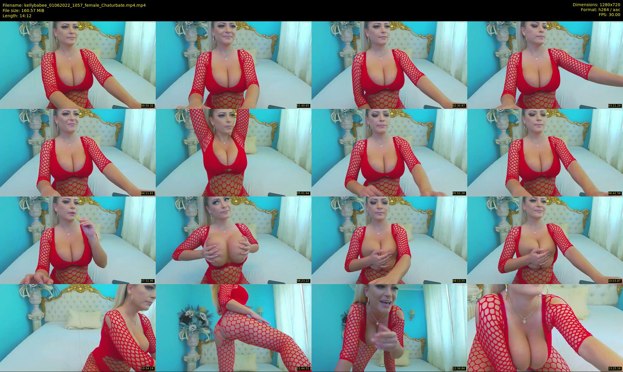 kellybabee — 15 minute Chaturbate female cam show recording, 720p, Jun 1, 2022