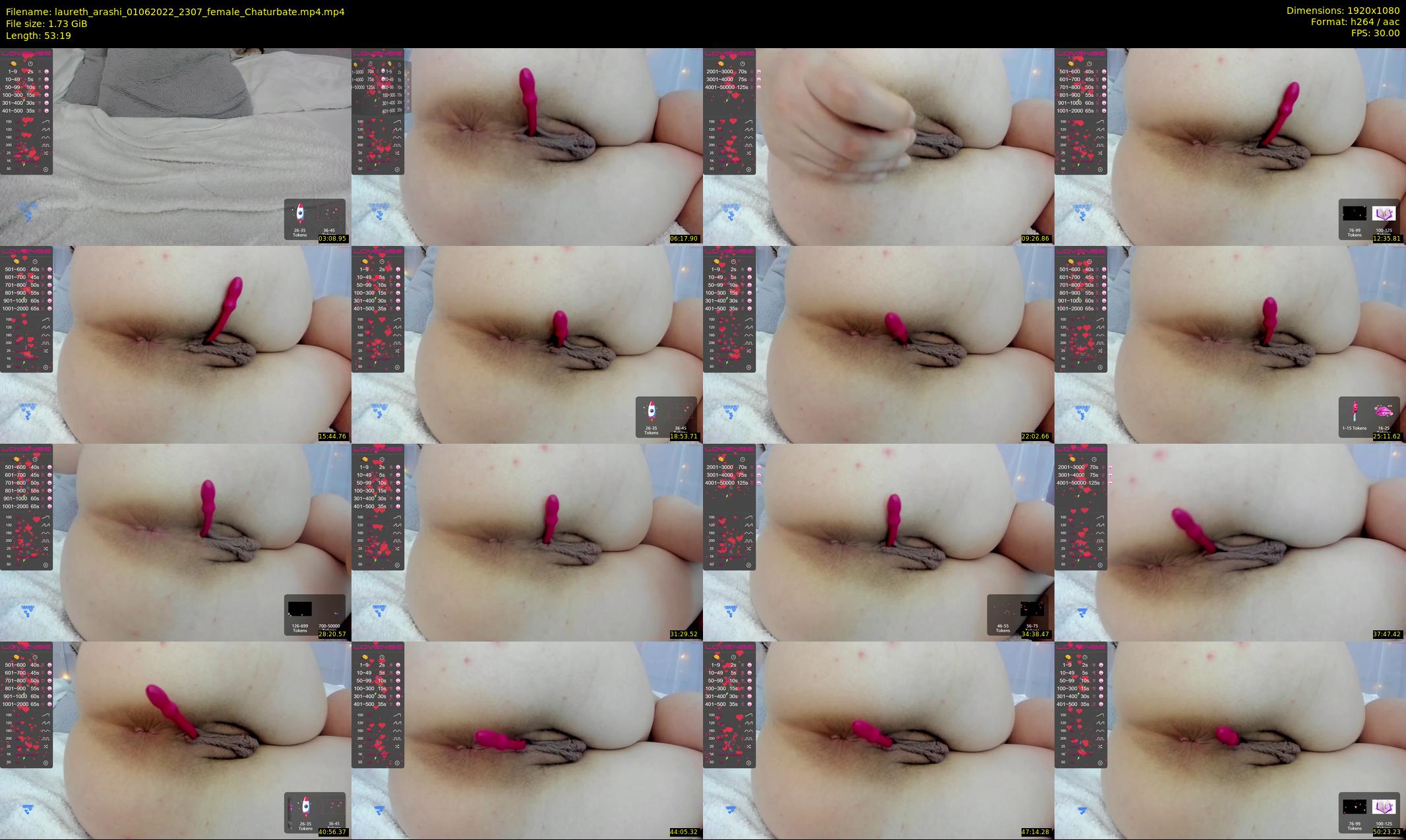 laureth_arashi — 54 minute Chaturbate female cam show recording, 1080p, Jun 1, 2022