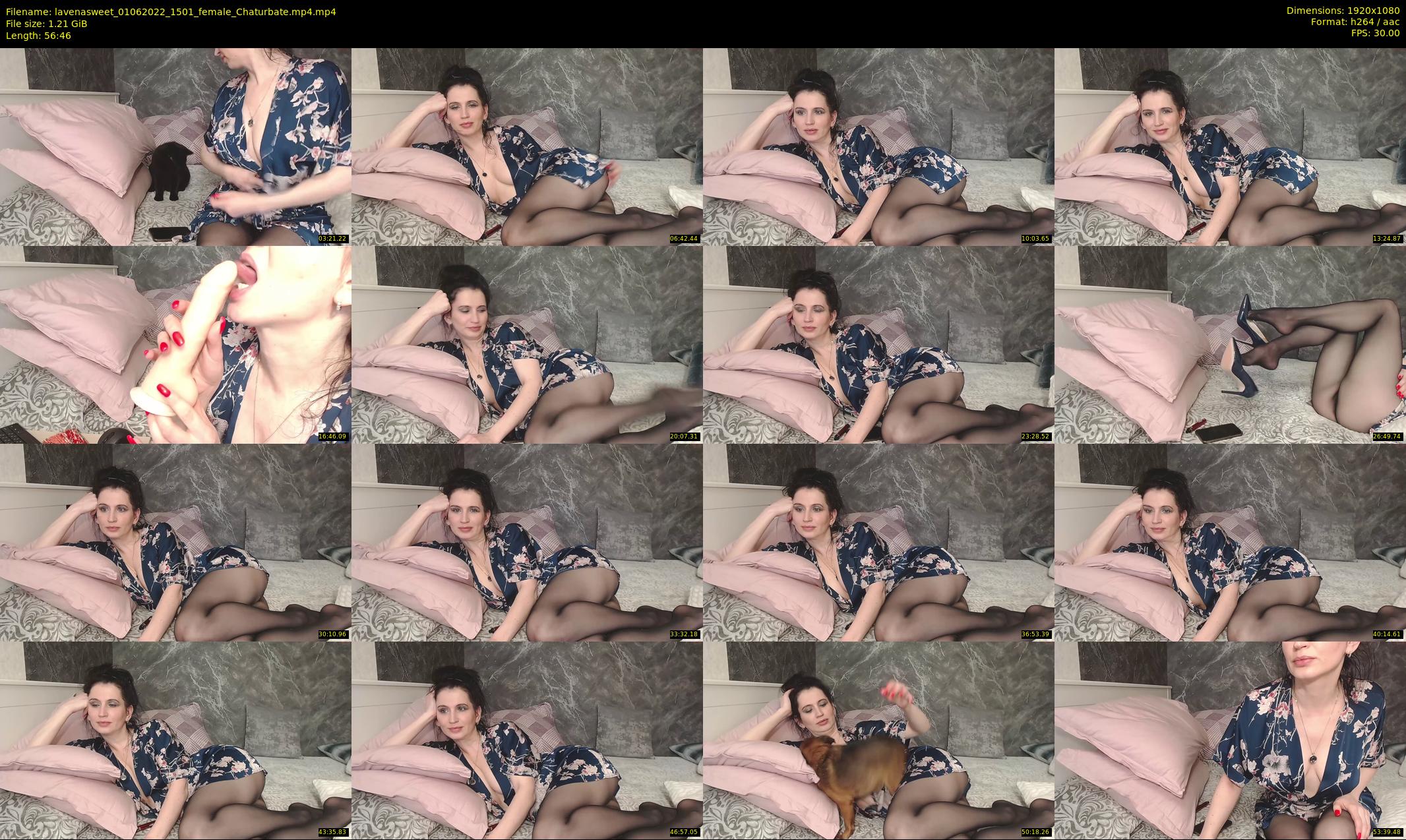 lavenasweet — 57 minute Chaturbate female cam show recording, 1080p, Jun 1, 2022