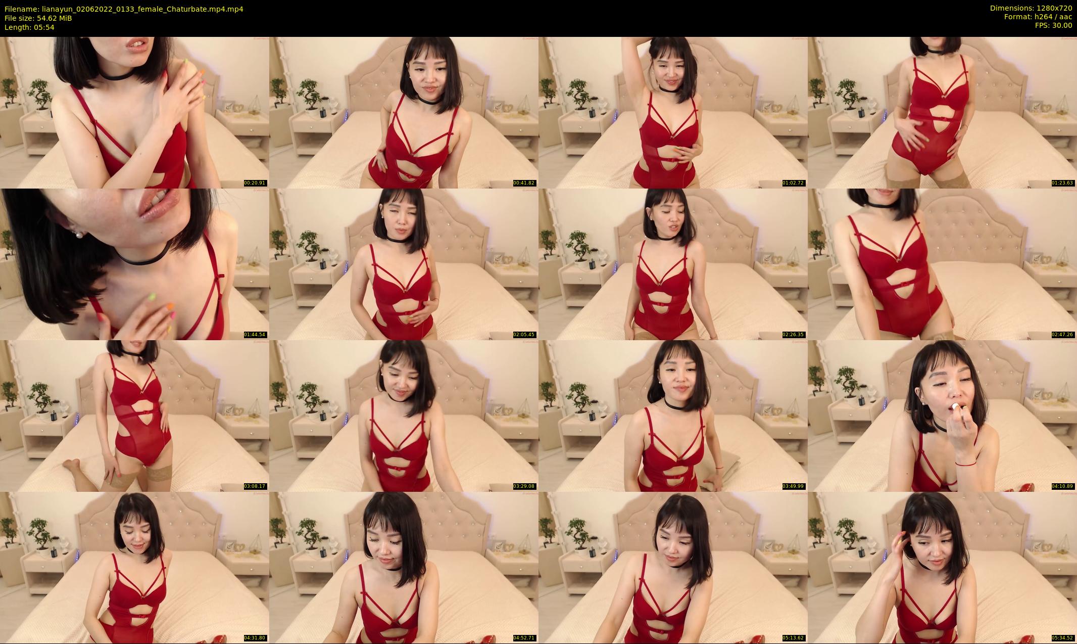 lianayun — 6 minute Chaturbate female cam show recording, 720p, Jun 2, 2022
