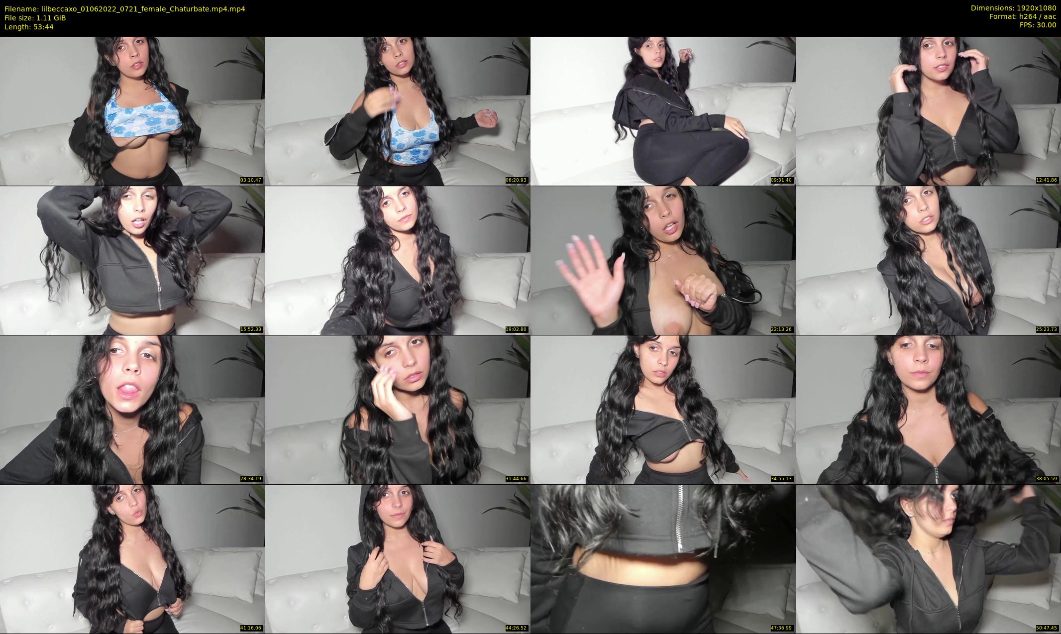 lilbeccaxo — 54 minute Chaturbate female cam show recording, 1080p, Jun 1, 2022