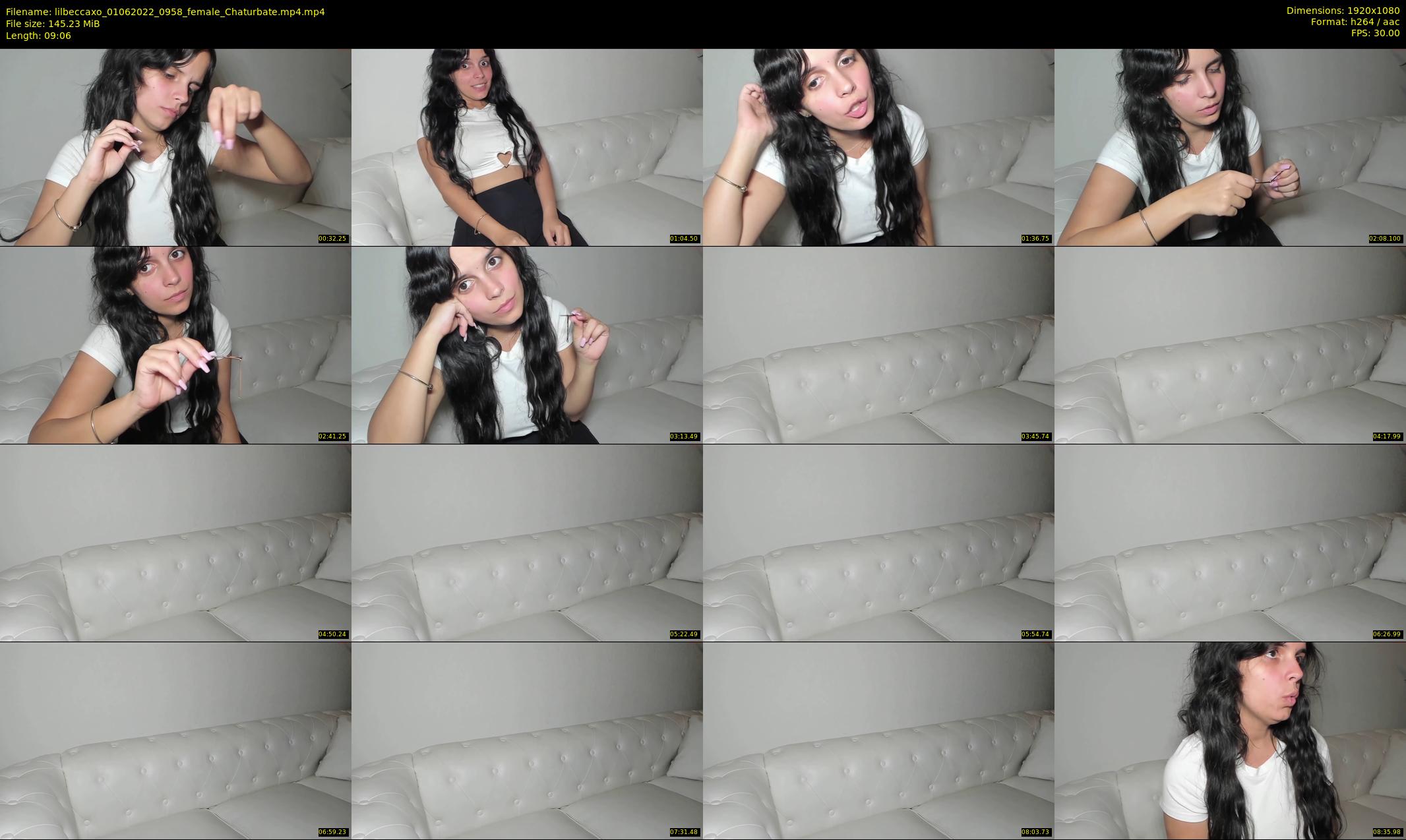 lilbeccaxo — 10 minute Chaturbate female cam show recording, 1080p, Jun 1, 2022