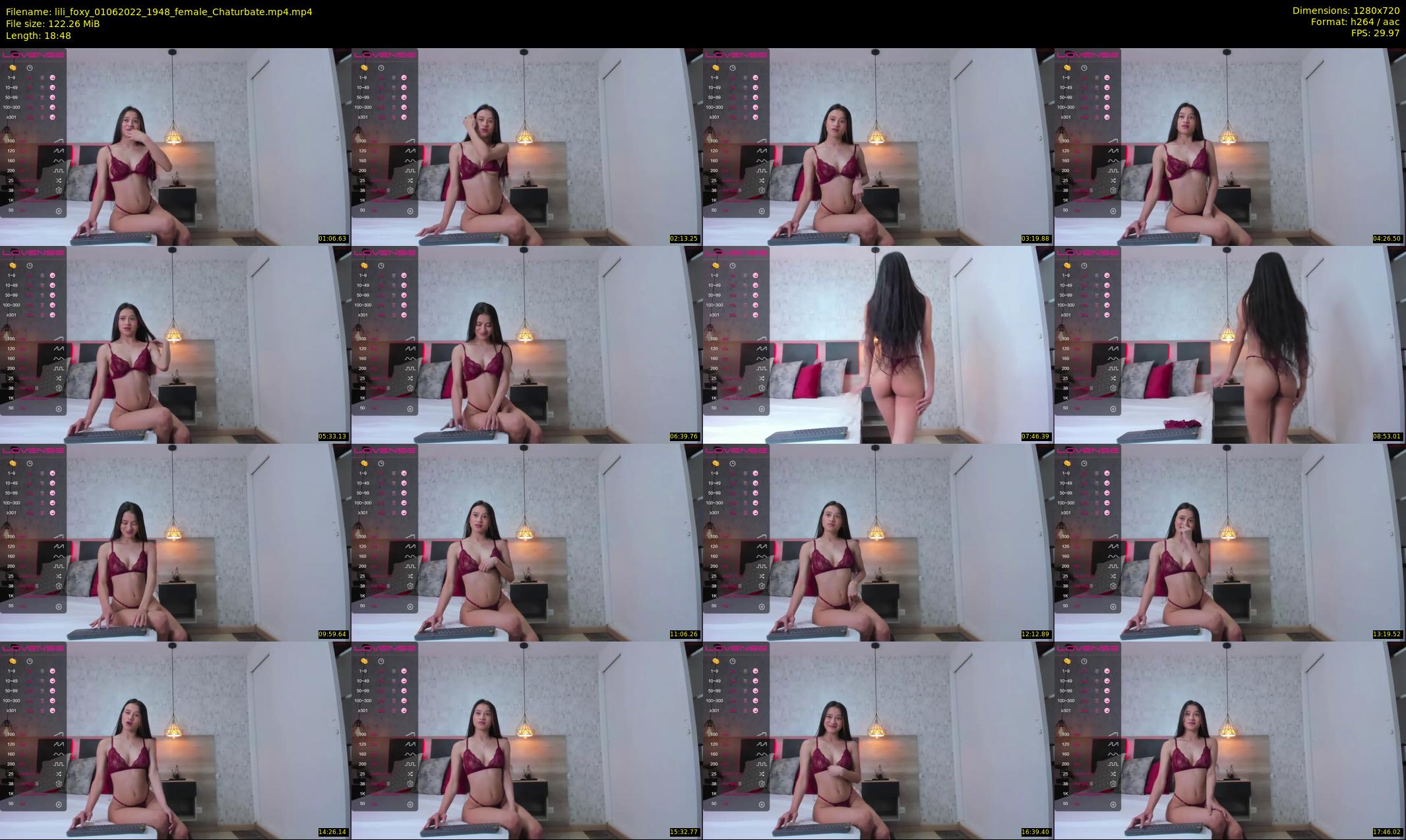 lili_foxy — 19 minute Chaturbate female cam show recording, 720p, Jun 1, 2022