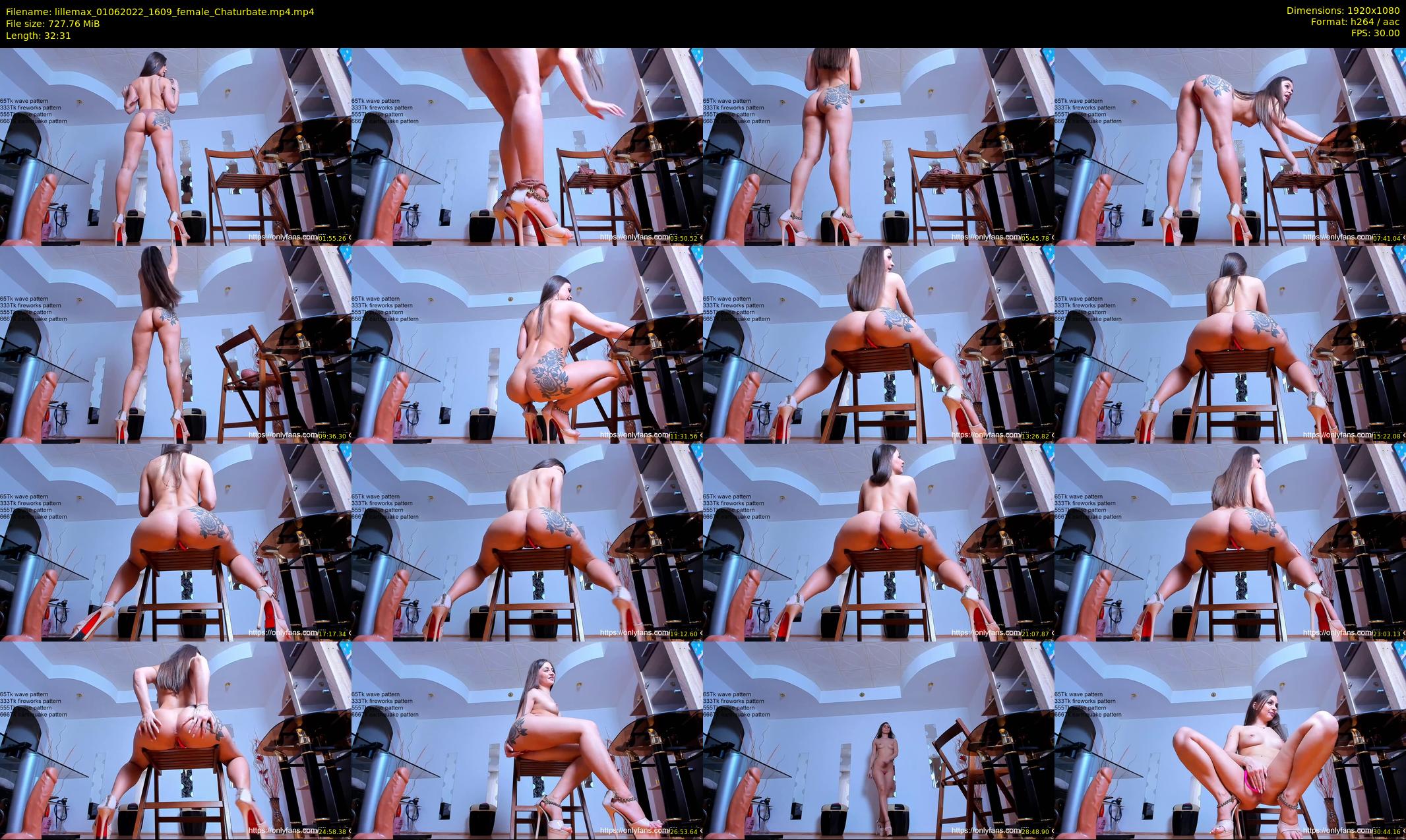lillemax — 33 minute Chaturbate female cam show recording, 1080p, Jun 1, 2022