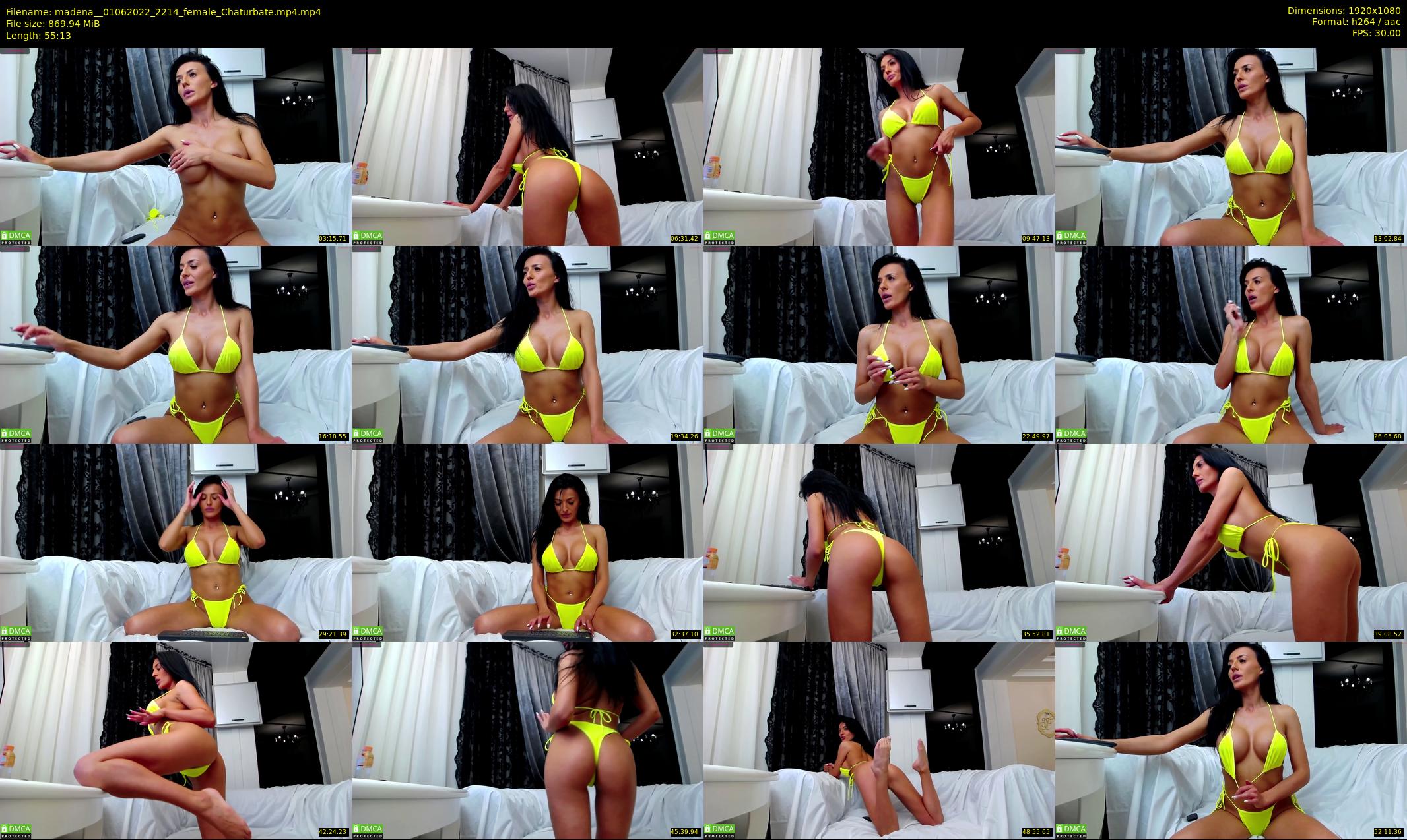 madena_ — 56 minute Chaturbate female cam show recording, 1080p, Jun 1, 2022