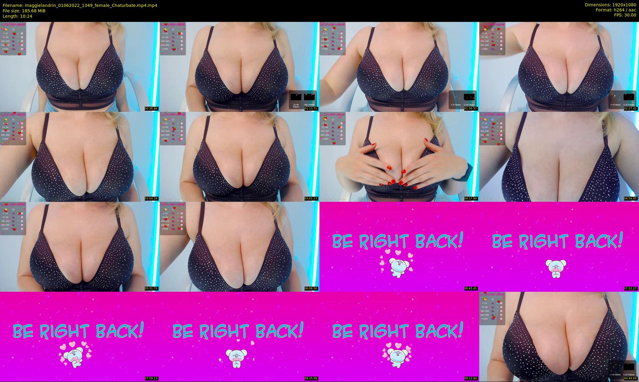 maggielandrin — 11 minute Chaturbate female cam show recording, 1080p, Jun 1, 2022