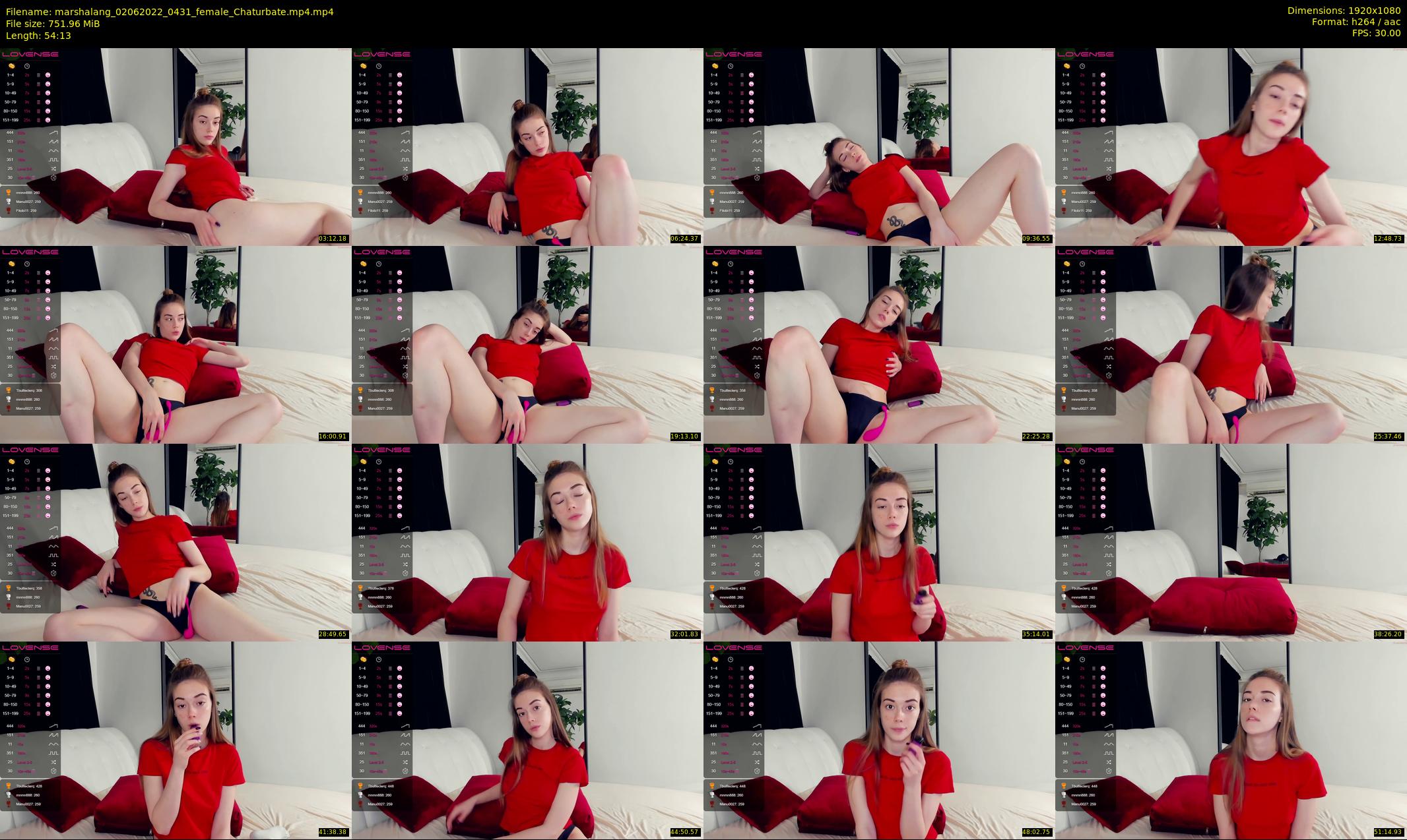 marshalang — 55 minute Chaturbate couple cam show recording, 1080p, Jun 2, 2022