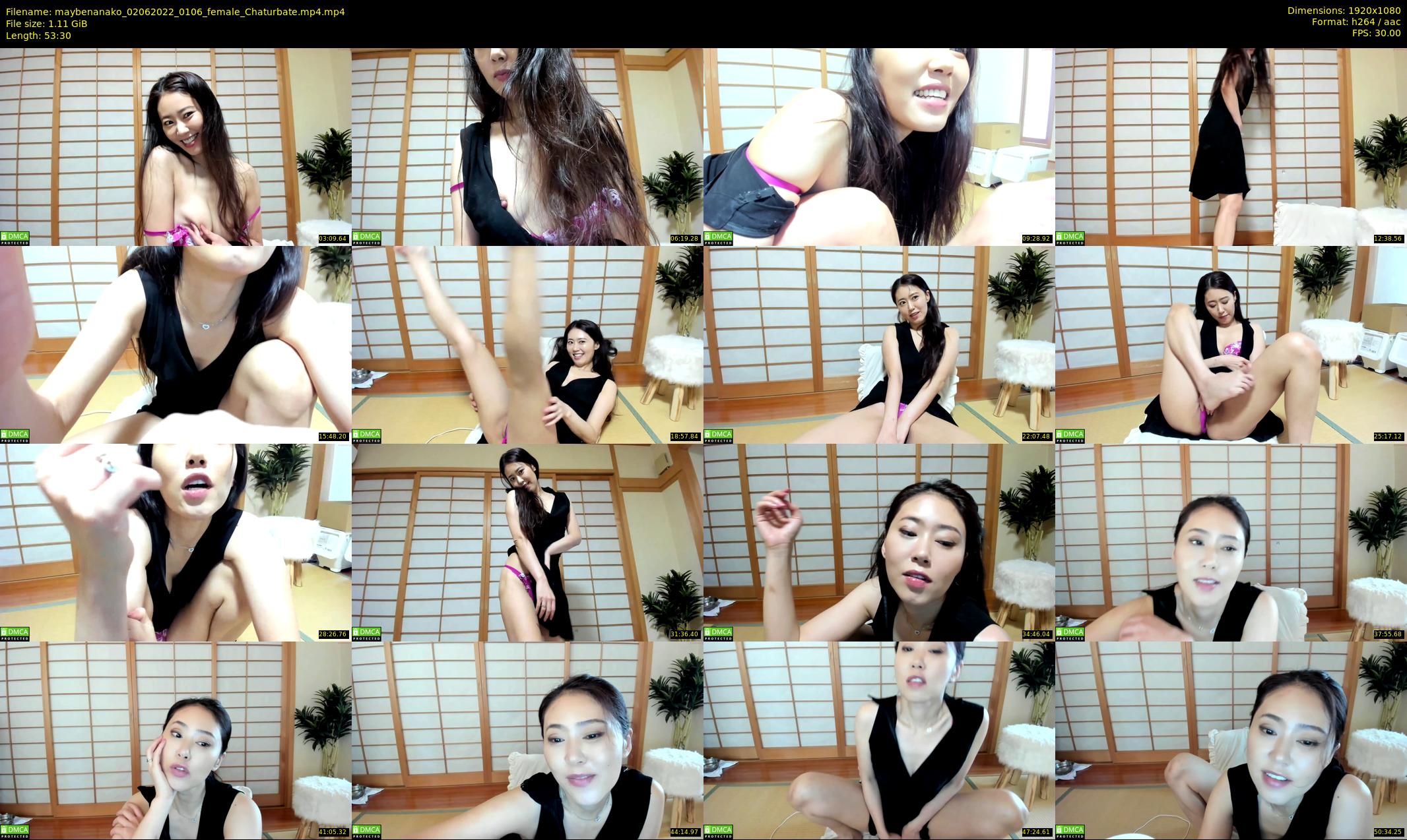 maybenanako — 54 minute Chaturbate female cam show recording, 1080p, Jun 2, 2022