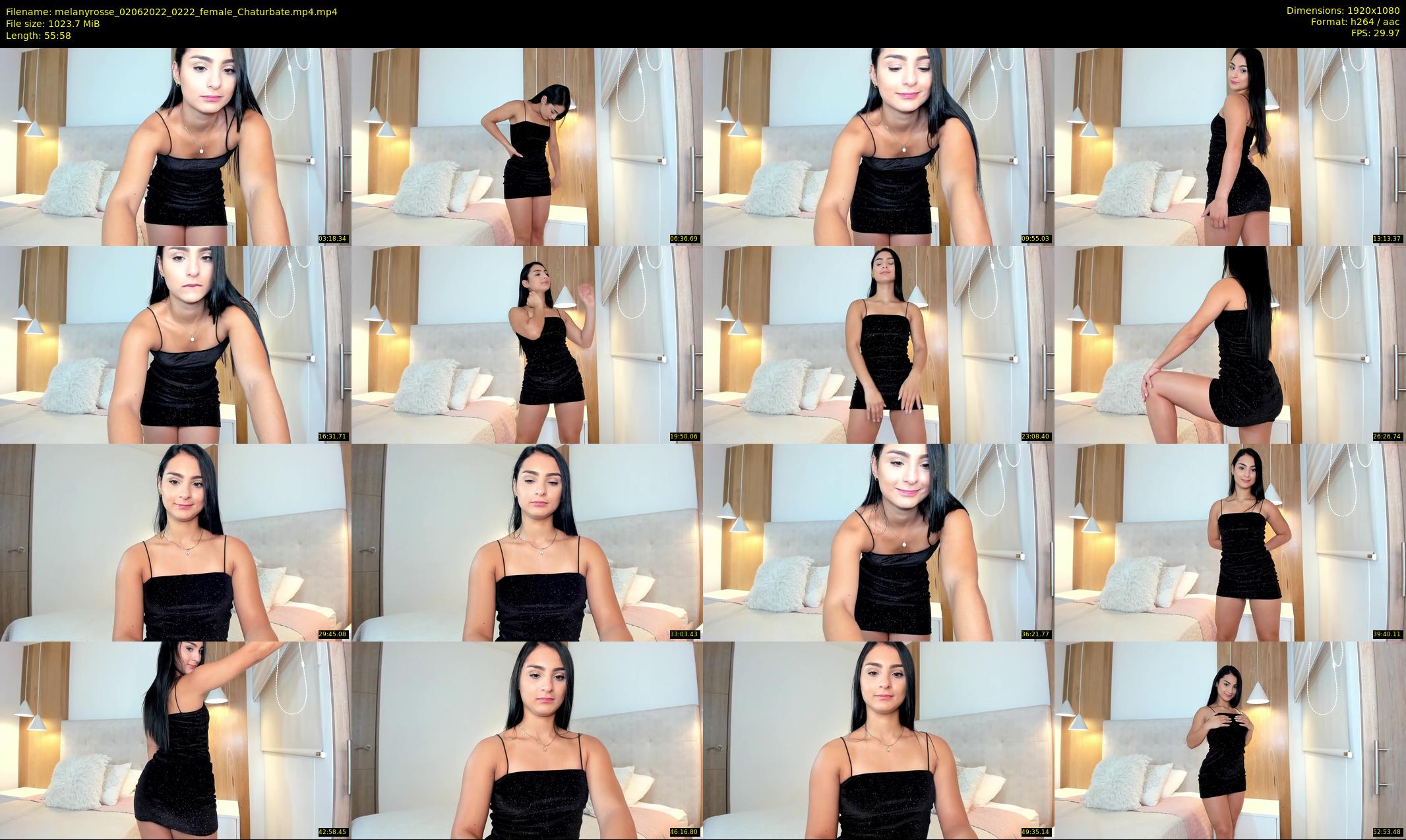 melanyrosse — 56 minute Chaturbate female cam show recording, 1080p, Jun 2, 2022