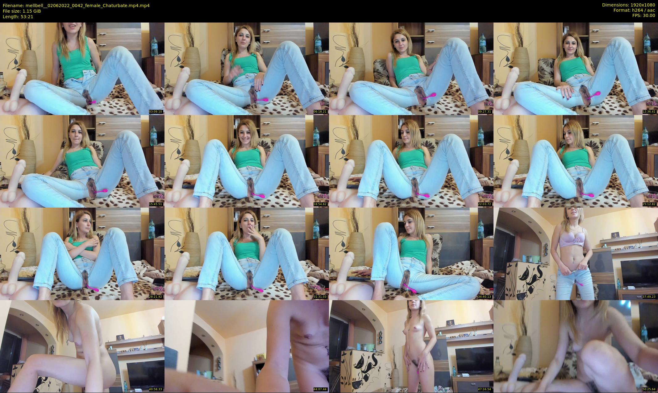 mellbell_ — 54 minute Chaturbate female cam show recording, 1080p, Jun 2, 2022