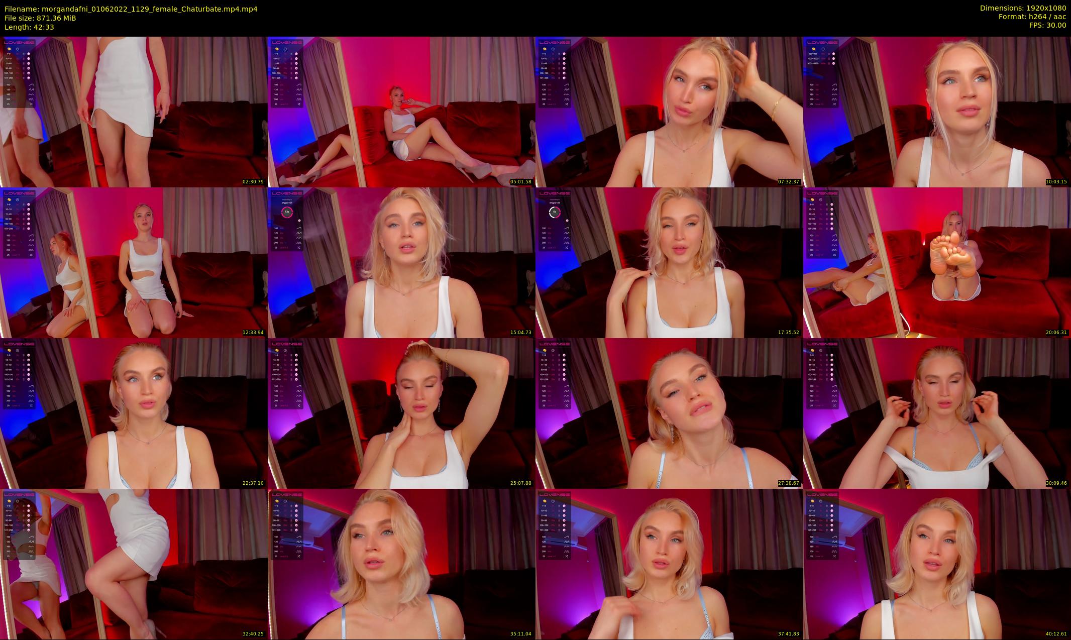 morgandafni — 43 minute Chaturbate couple cam show recording, 1080p, Jun 1, 2022