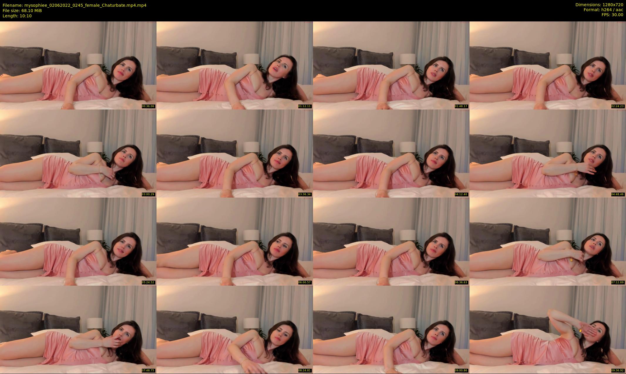 mysophiee — 11 minute Chaturbate female cam show recording, 720p, Jun 2, 2022