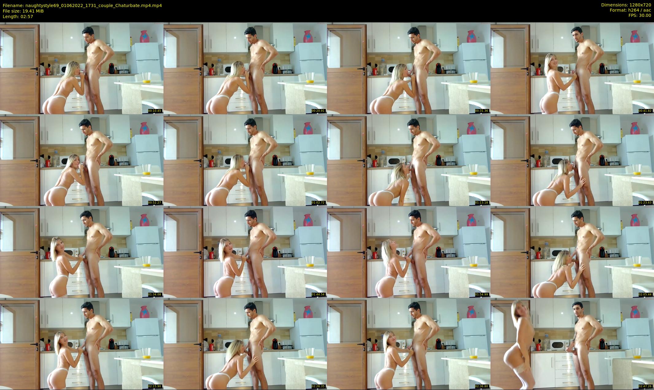 naughtystyle69 — 3 minute Chaturbate couple cam show recording, 720p, Jun 1, 2022