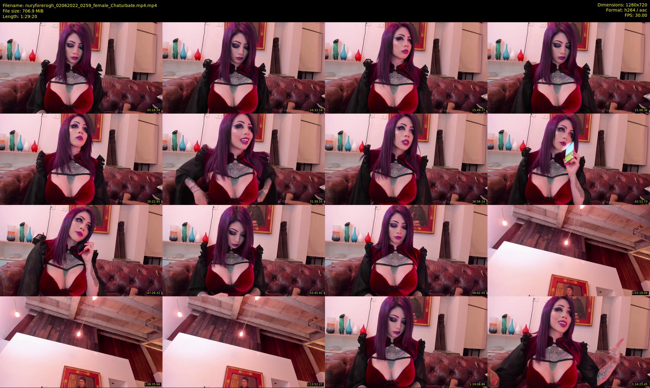 nuryforerogh — 90 minute Chaturbate female cam show recording, 720p, Jun 2, 2022