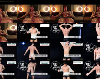 oliversport — 6 minute Chaturbate male cam show recording, 1080p, Jun 1, 2022
