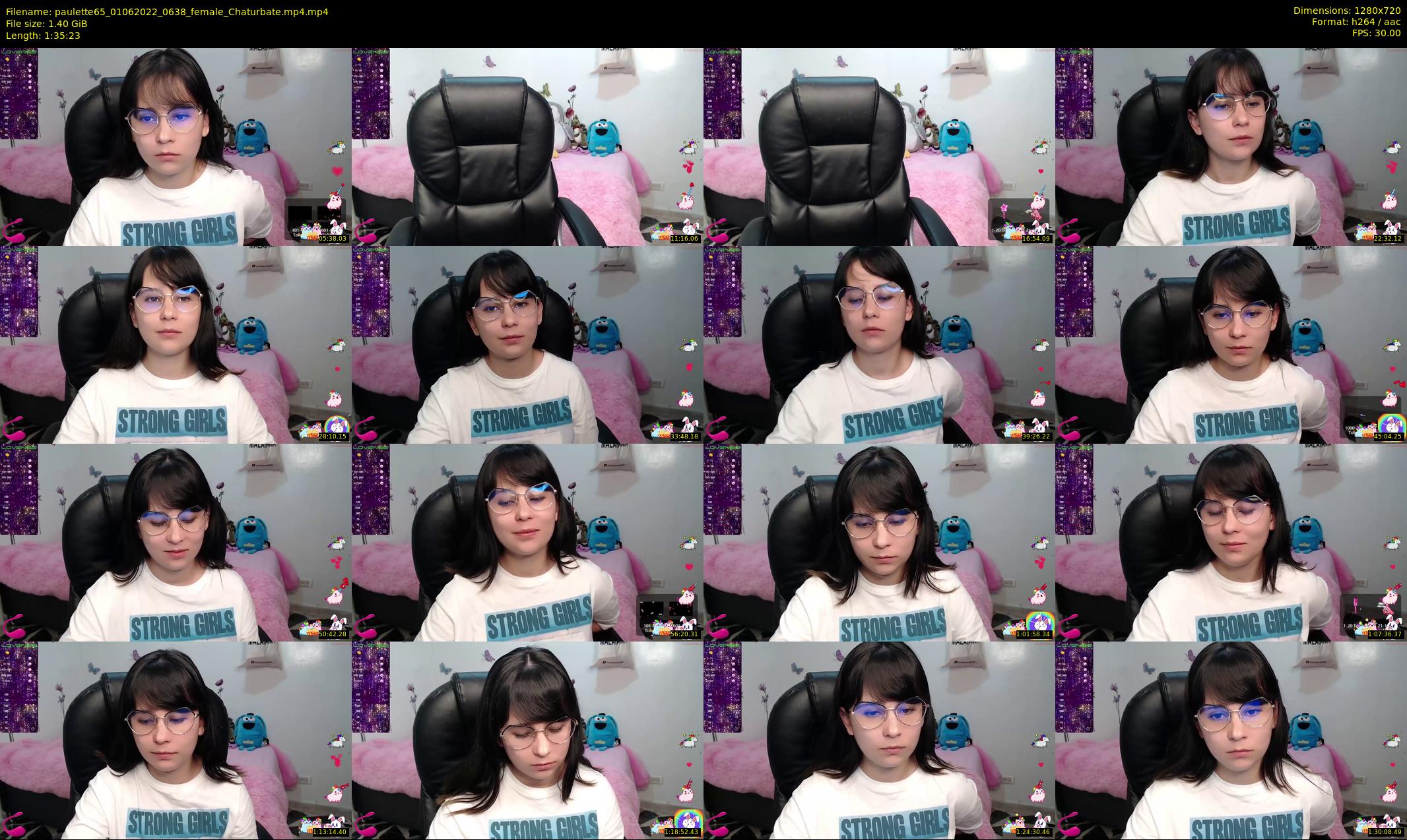 paulette65 — 96 minute Chaturbate female cam show recording, 720p, Jun 1, 2022