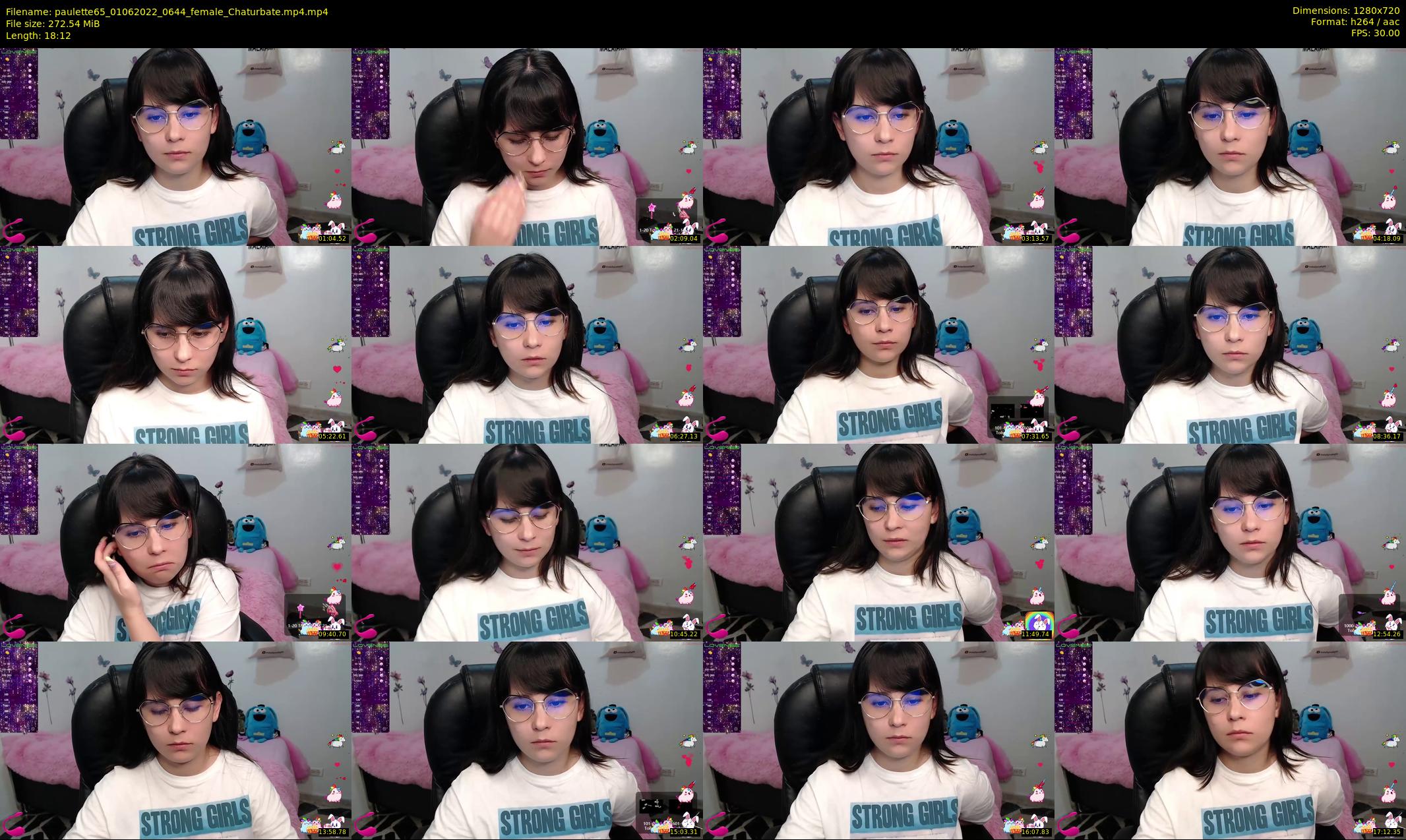 paulette65 — 19 minute Chaturbate female cam show recording, 720p, Jun 1, 2022