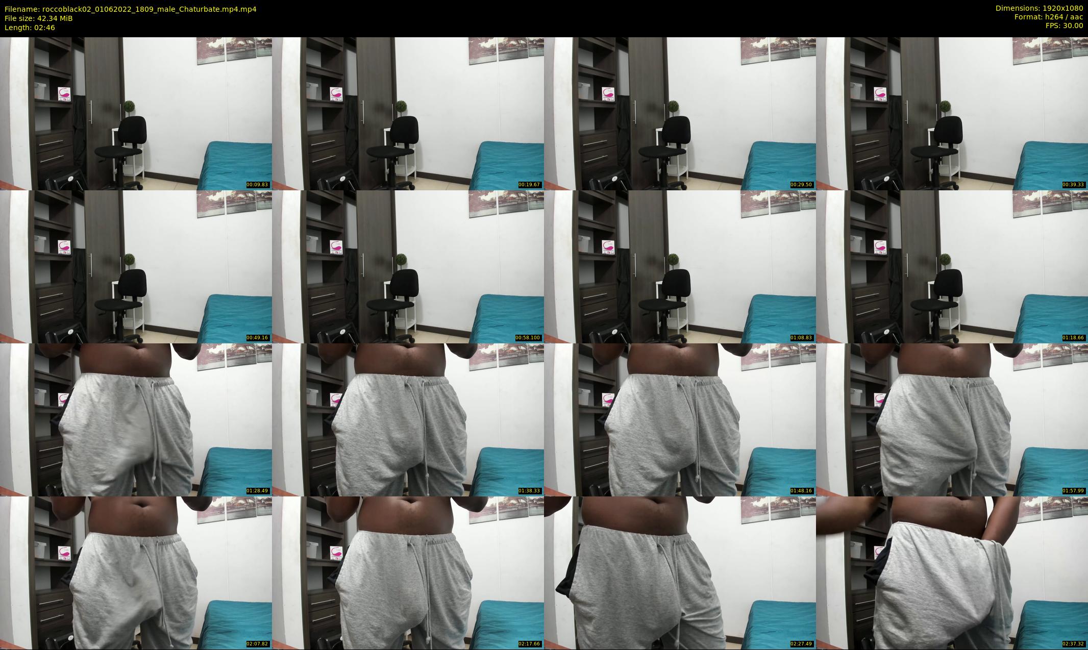 roccoblack02 — 3 minute Chaturbate male cam show recording, 1080p, Jun 1, 2022