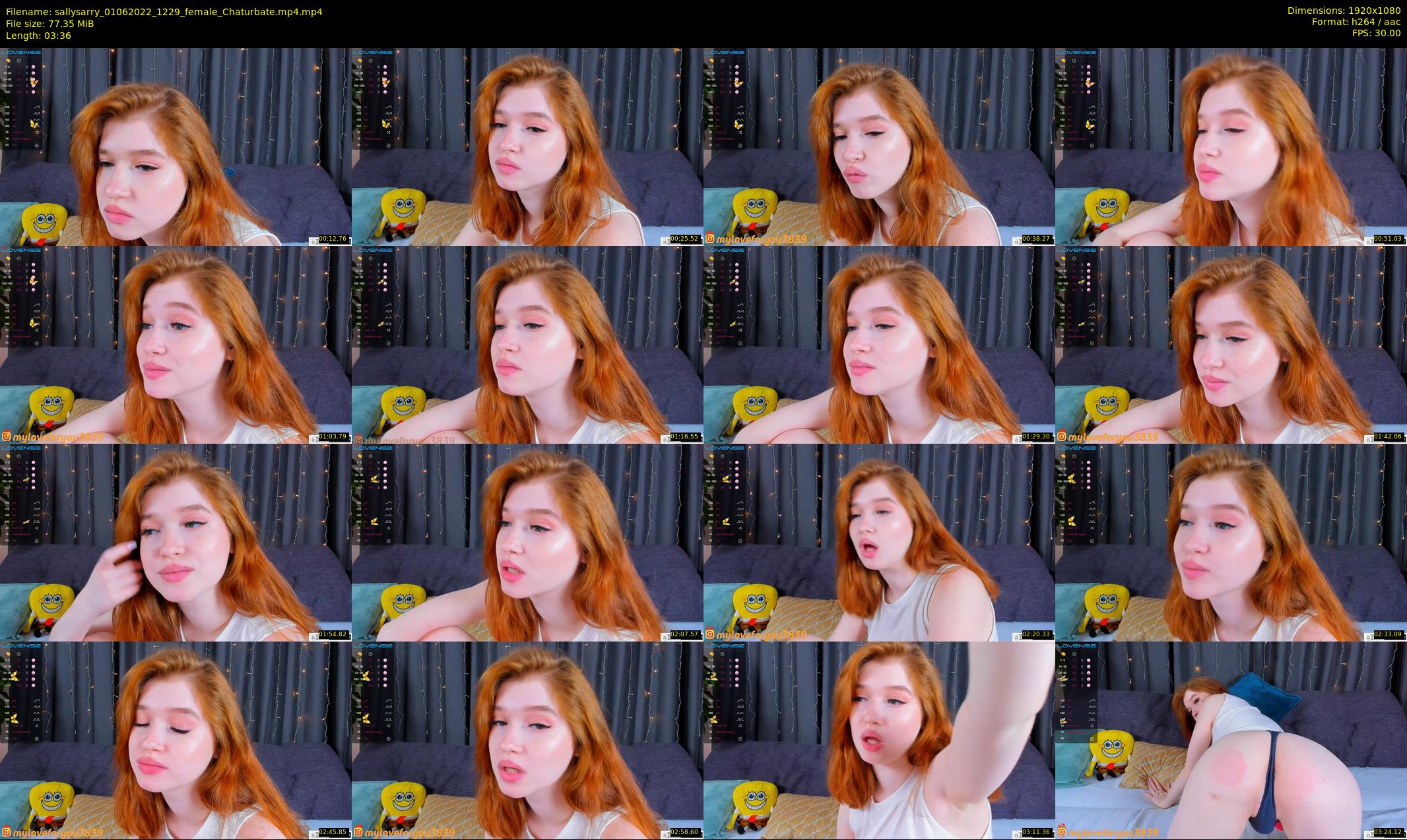 sallysarry — 4 minute Chaturbate couple cam show recording, 1080p, Jun 1, 2022