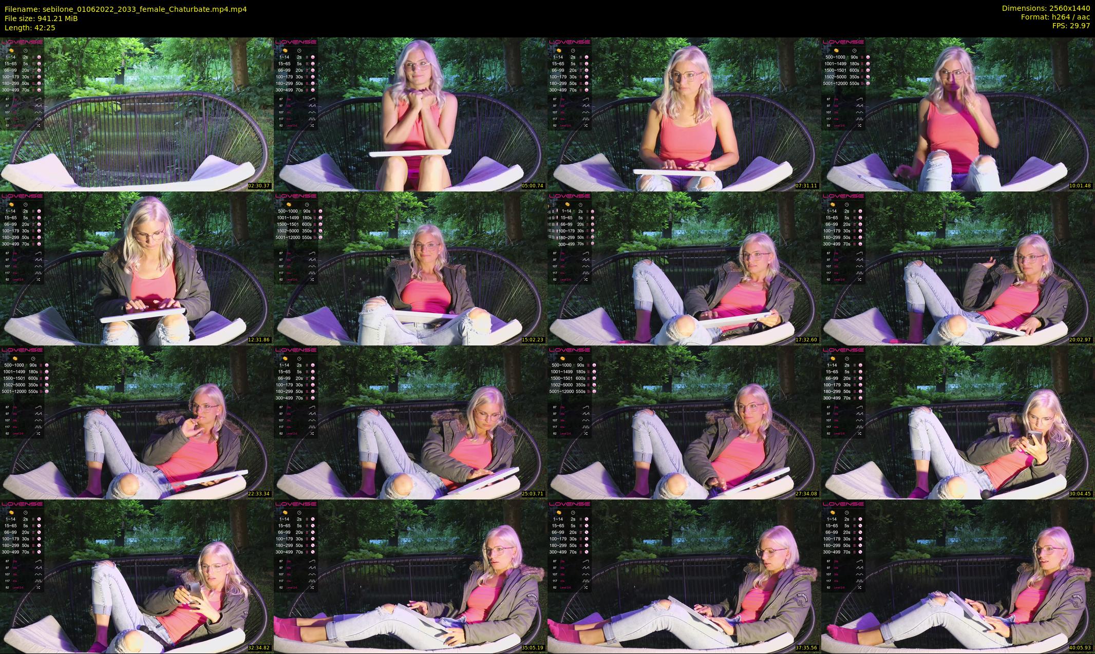 sebilone — 43 minute Chaturbate couple cam show recording, 1080p, Jun 1, 2022
