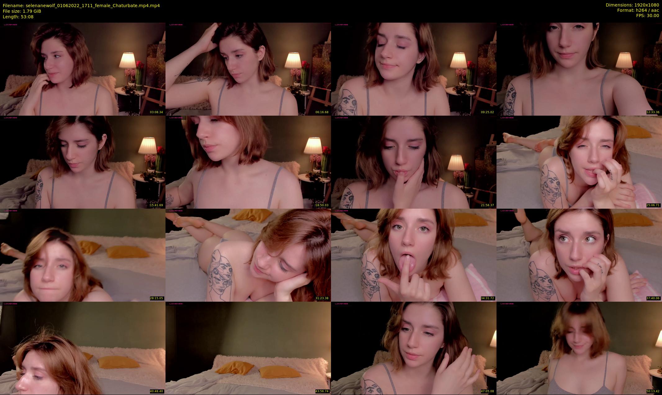 selenanewolf — 54 minute Chaturbate couple cam show recording, 1080p, Jun 1, 2022