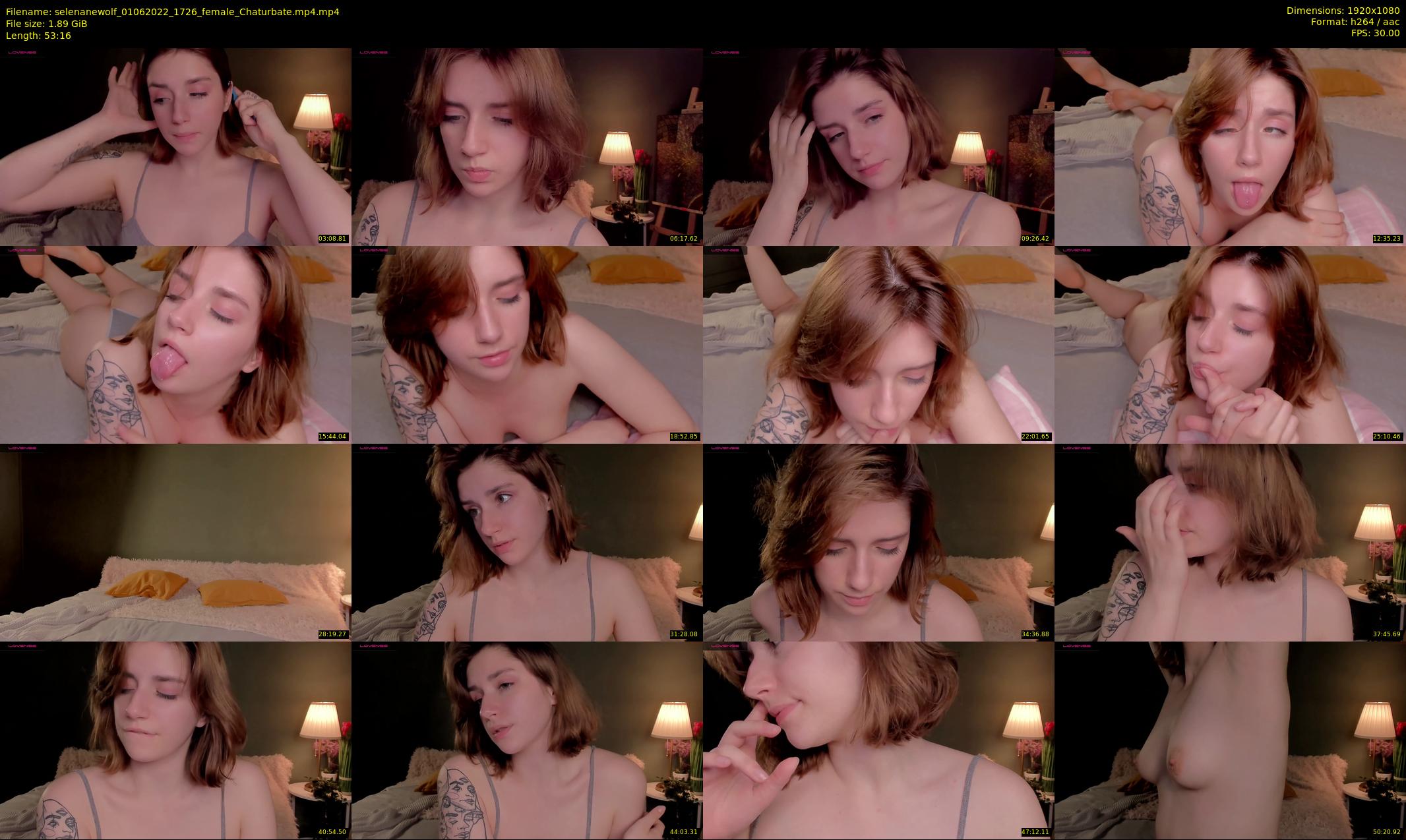 selenanewolf — 54 minute Chaturbate couple cam show recording, 1080p, Jun 1, 2022