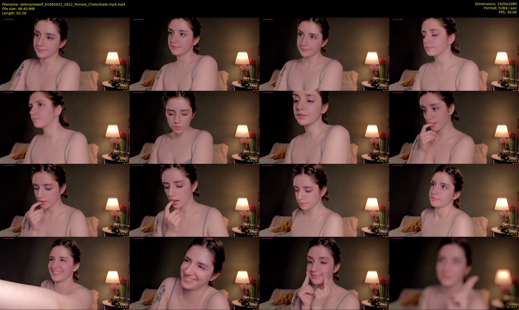selenanewolf — 3 minute Chaturbate couple cam show recording, 1080p, Jun 1, 2022