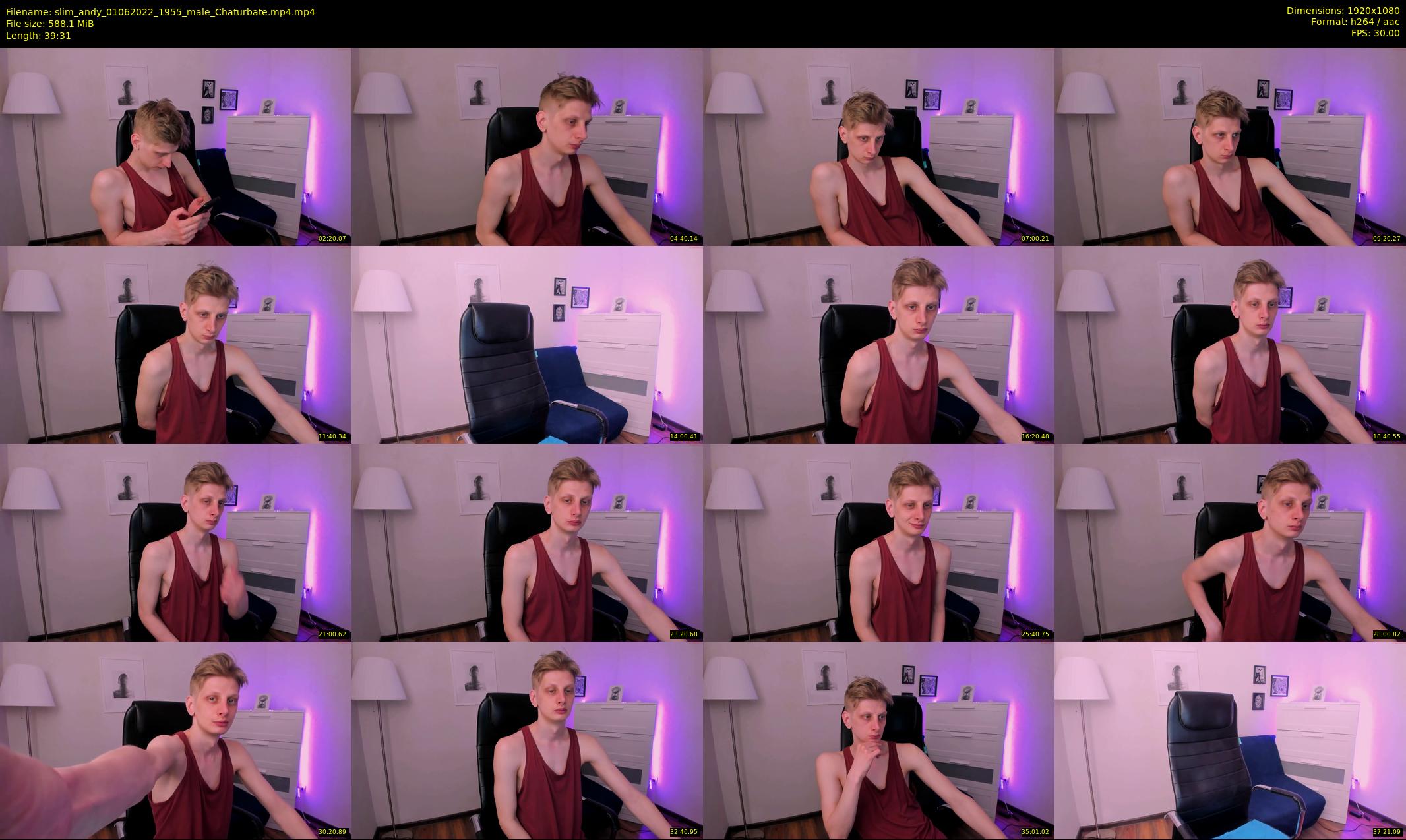 slim_andy — 40 minute Chaturbate male cam show recording, 1080p, Jun 1, 2022