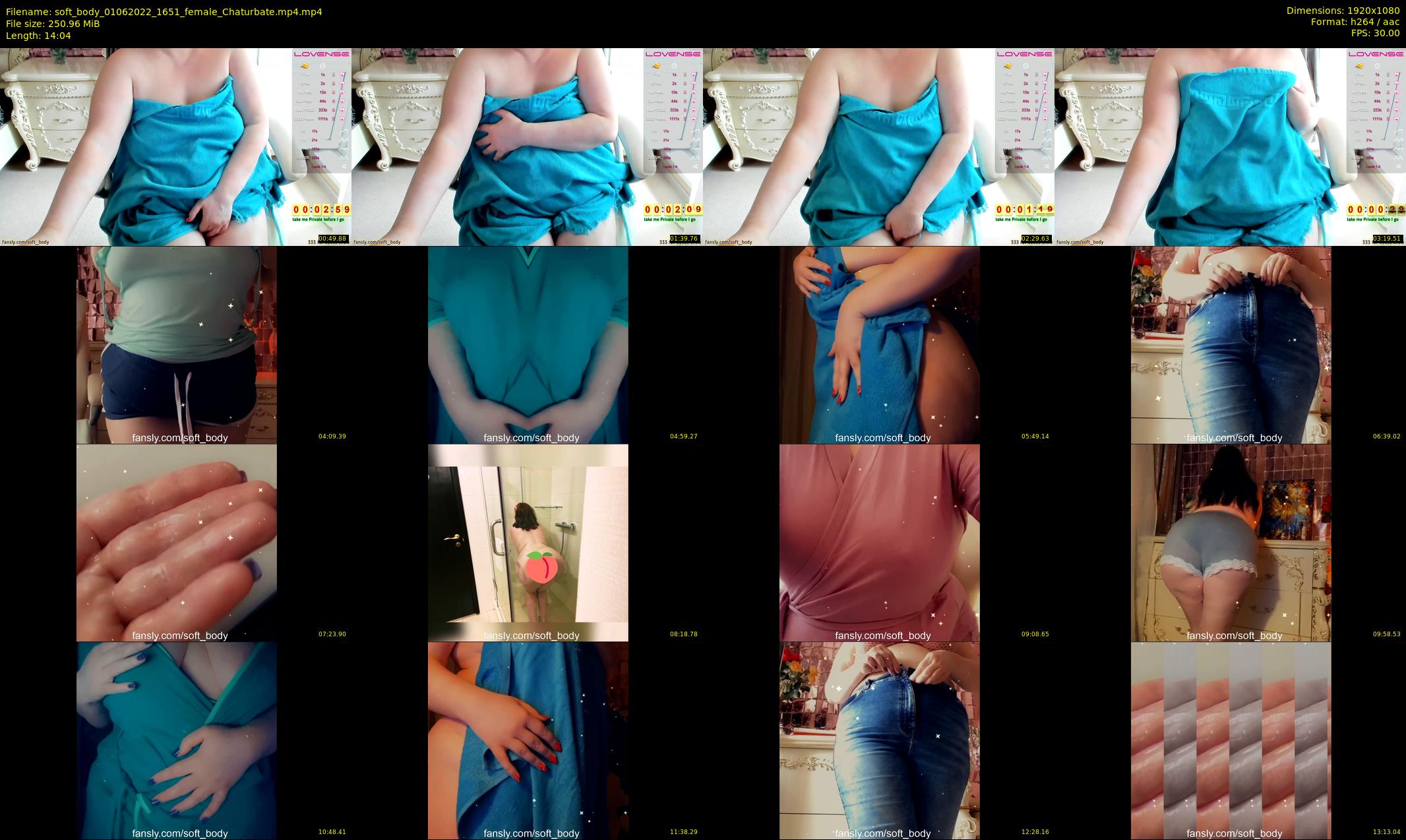 soft_body — 15 minute Chaturbate female cam show recording, 1080p, Jun 1, 2022