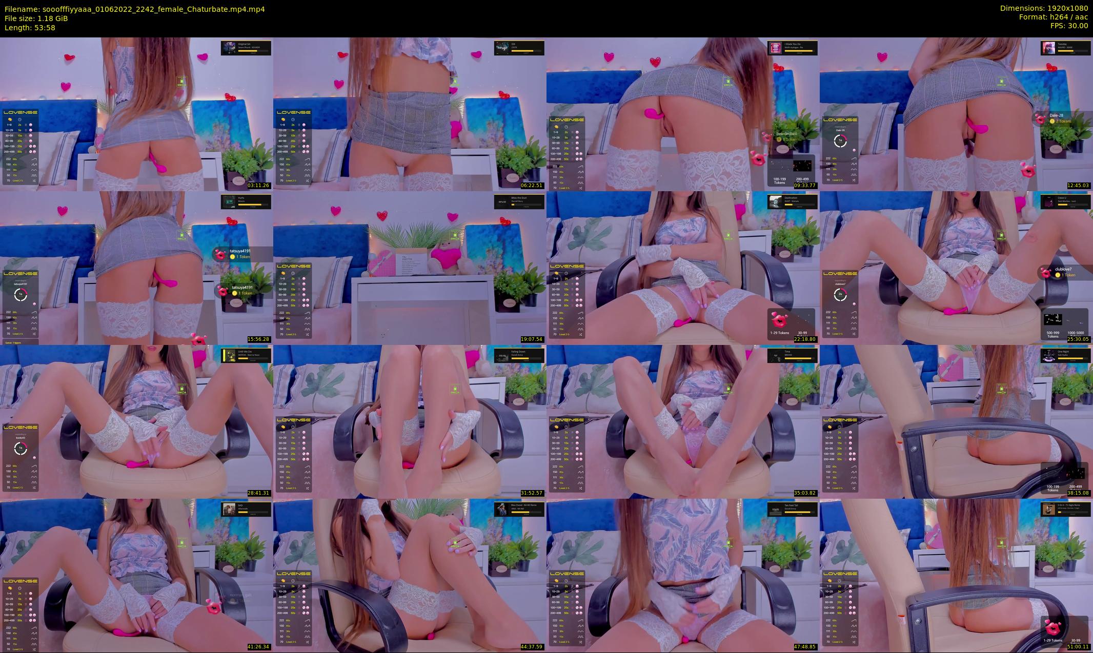 sooofffiyyaaa — 54 minute Chaturbate female cam show recording, 1080p, Jun 1, 2022