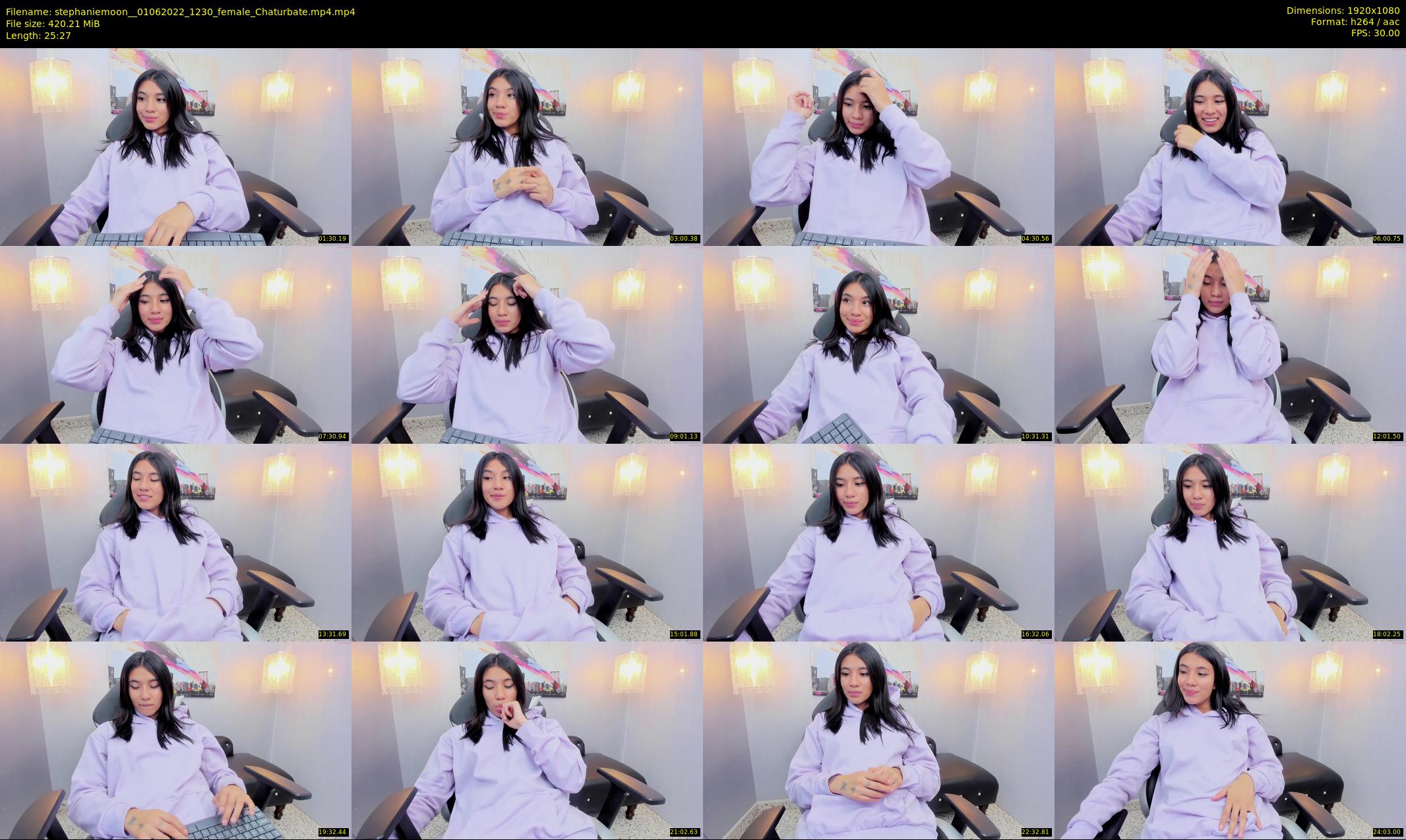 stephaniemoon_ — 26 minute Chaturbate female cam show recording, 1080p, Jun 1, 2022