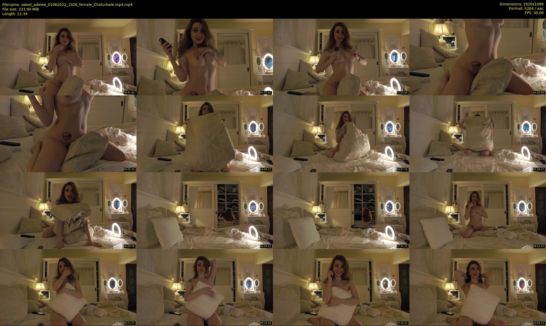 sweet_adelee — 12 minute Chaturbate female cam show recording, 1080p, Jun 1, 2022