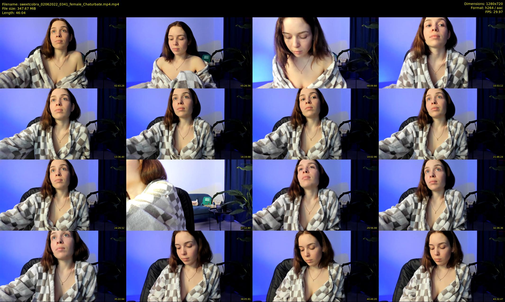 sweetcobra — 47 minute Chaturbate female cam show recording, 720p, Jun 2, 2022