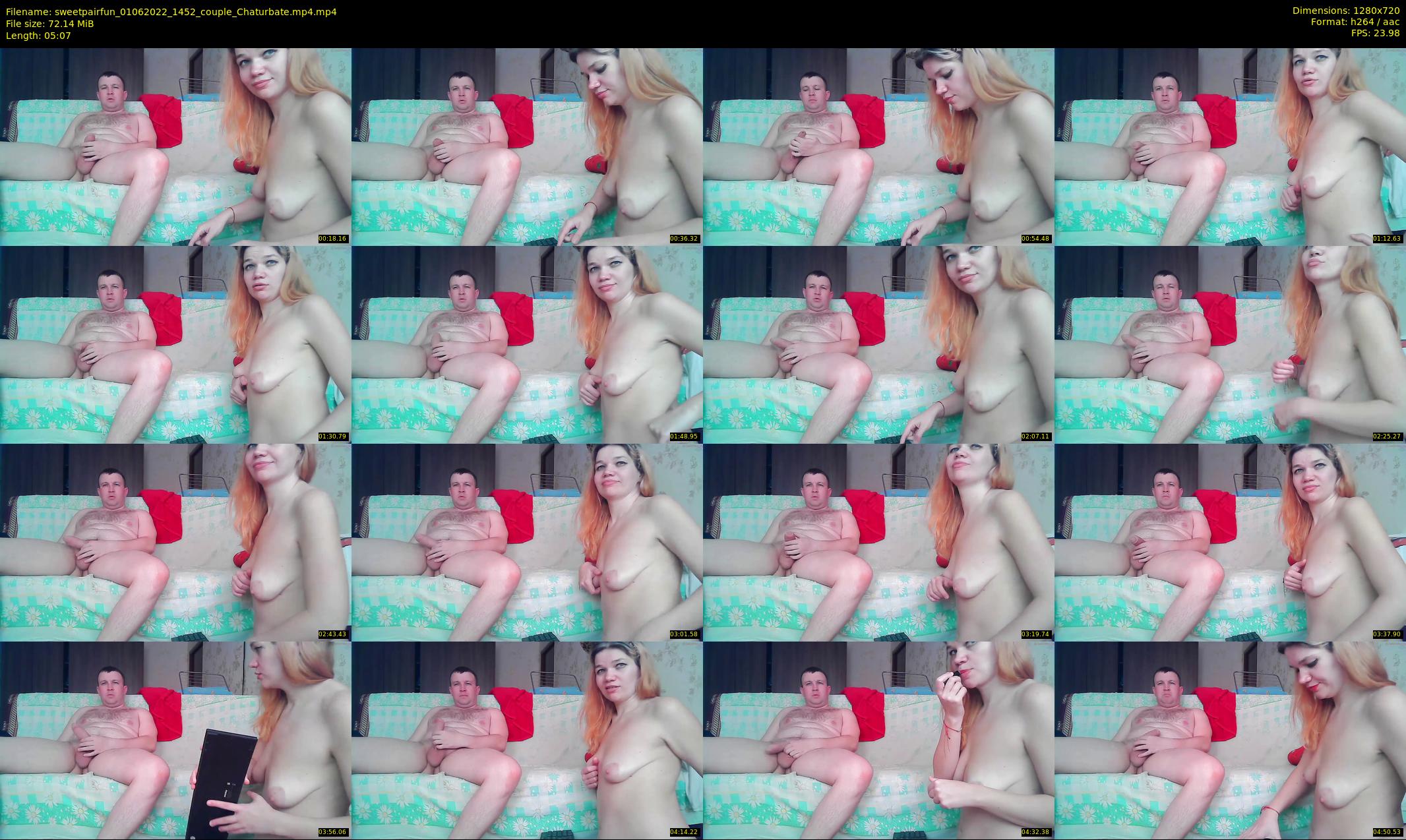 sweetpairfun — 6 minute Chaturbate couple cam show recording, 720p, Jun 1, 2022