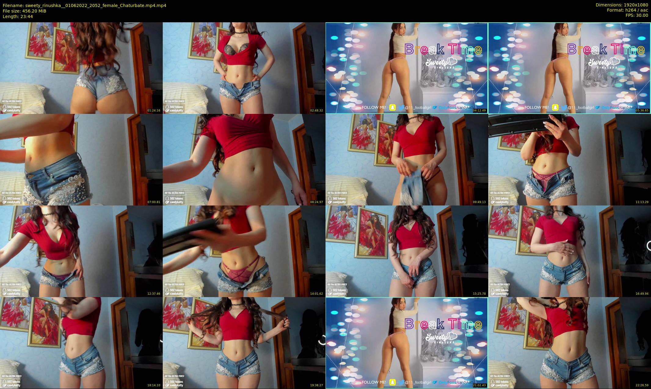 sweety_rinushka_ — 24 minute Chaturbate female cam show recording, 1080p, Jun 1, 2022