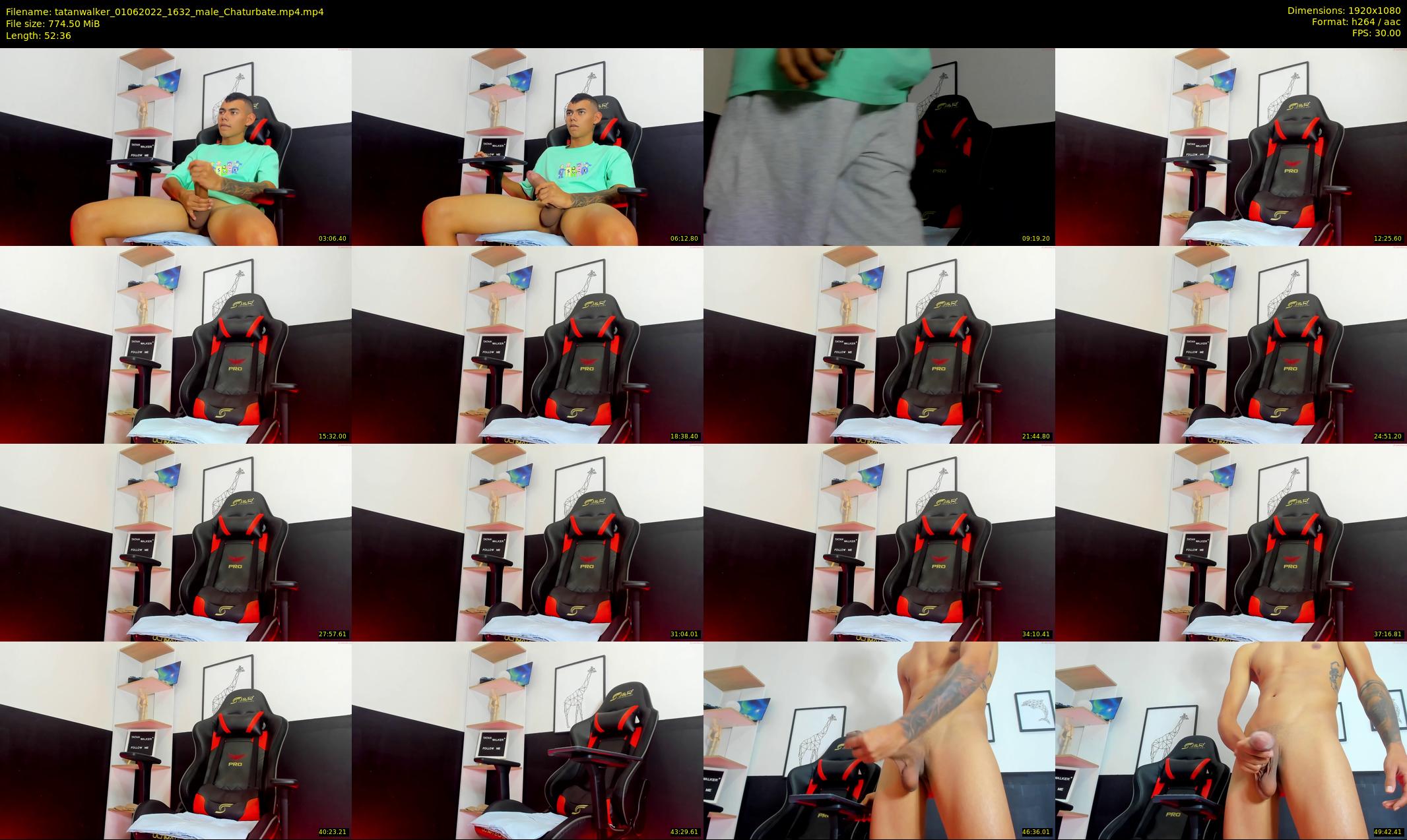 tatanwalker — 53 minute Chaturbate male cam show recording, 1080p, Jun 1, 2022