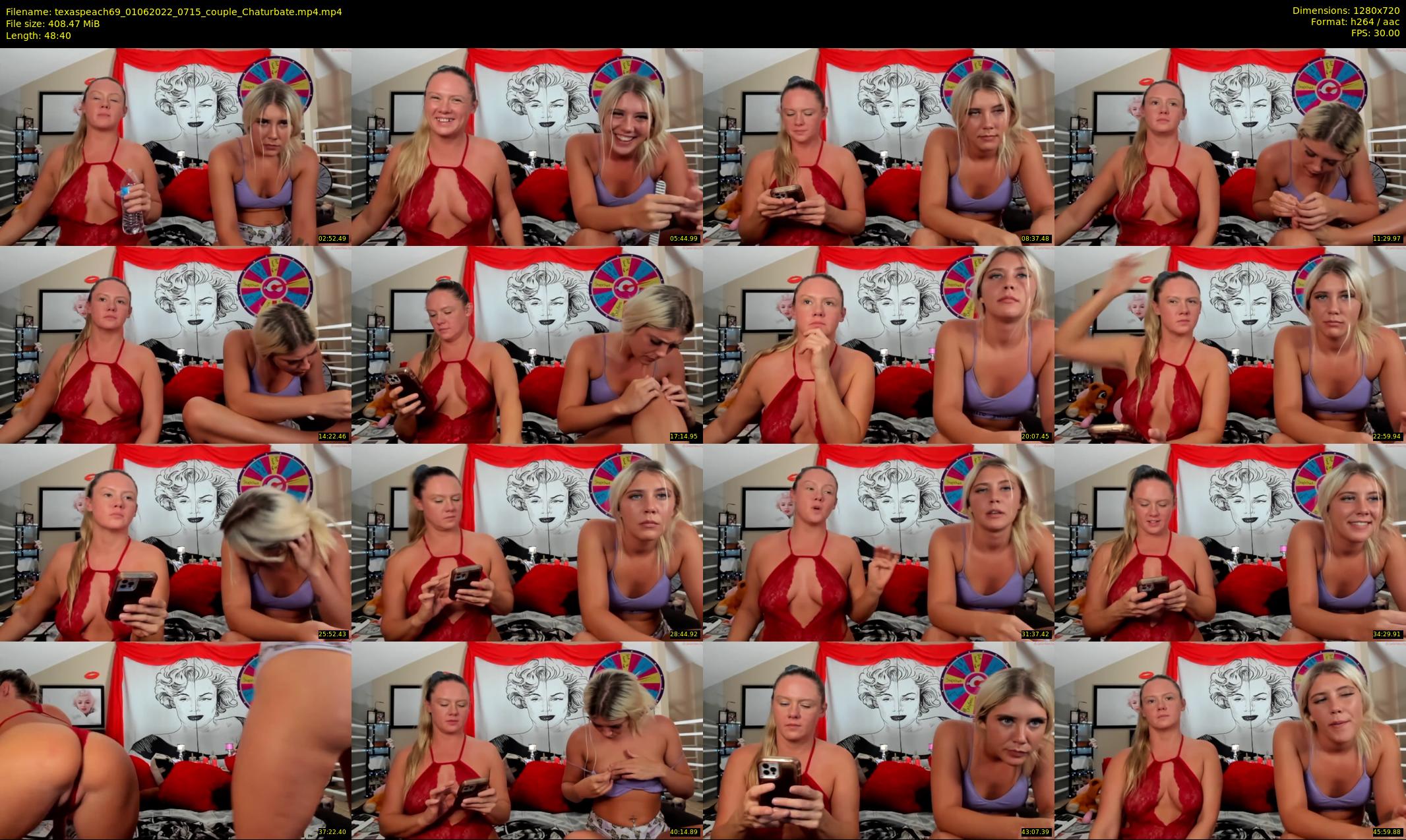 texaspeach69 — 49 minute Chaturbate female cam show recording, 720p, Jun 1, 2022