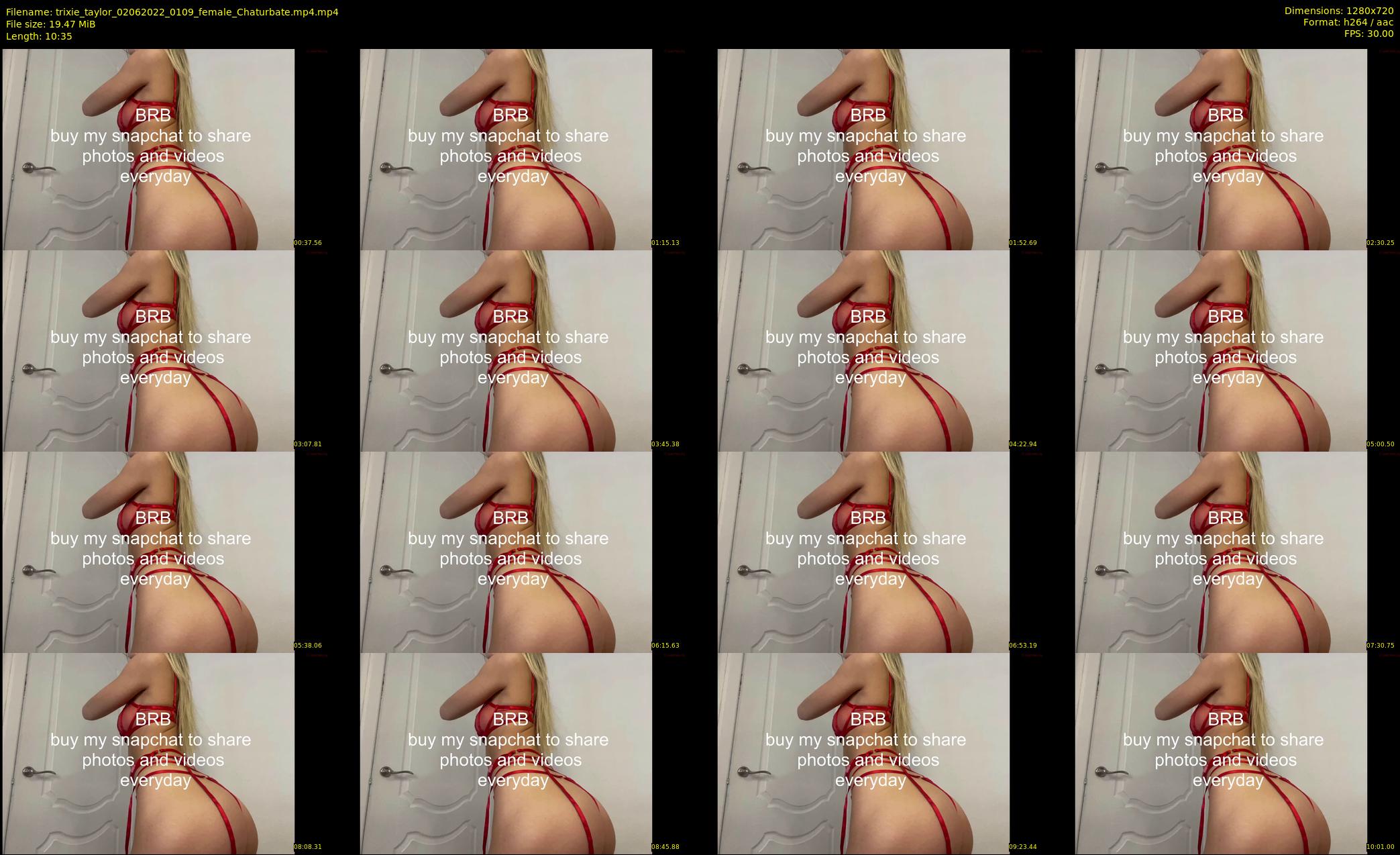trixie_taylor — 11 minute Chaturbate female cam show recording, 720p, Jun 2, 2022