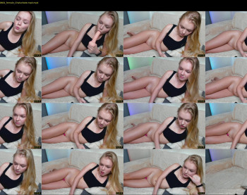 urblonde001 — 57 minute Chaturbate female cam show recording, 1080p, Jun 1, 2022