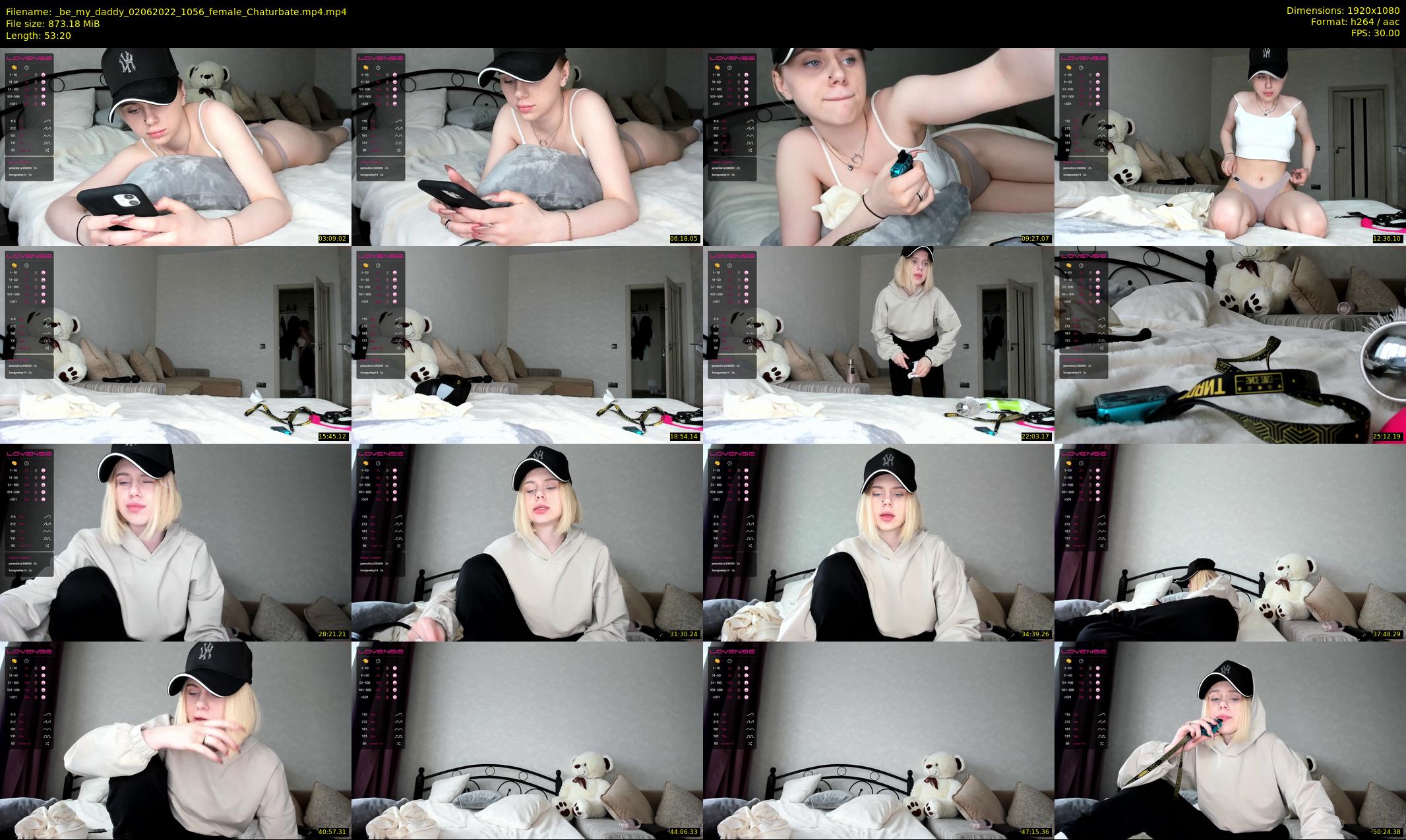 _be_my_daddy — 54 minute Chaturbate female cam show recording, 1080p, Jun 2, 2022