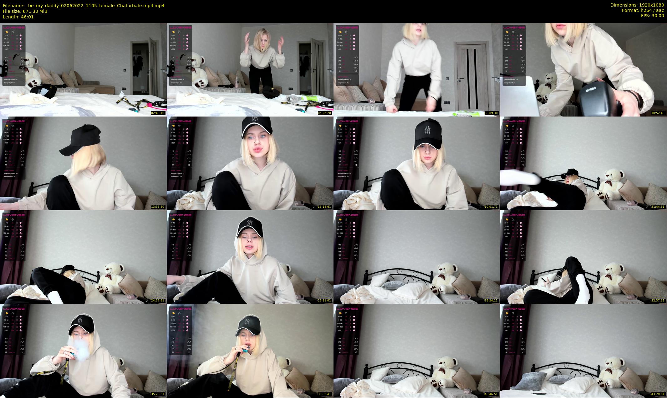 _be_my_daddy — 47 minute Chaturbate female cam show recording, 1080p, Jun 2, 2022