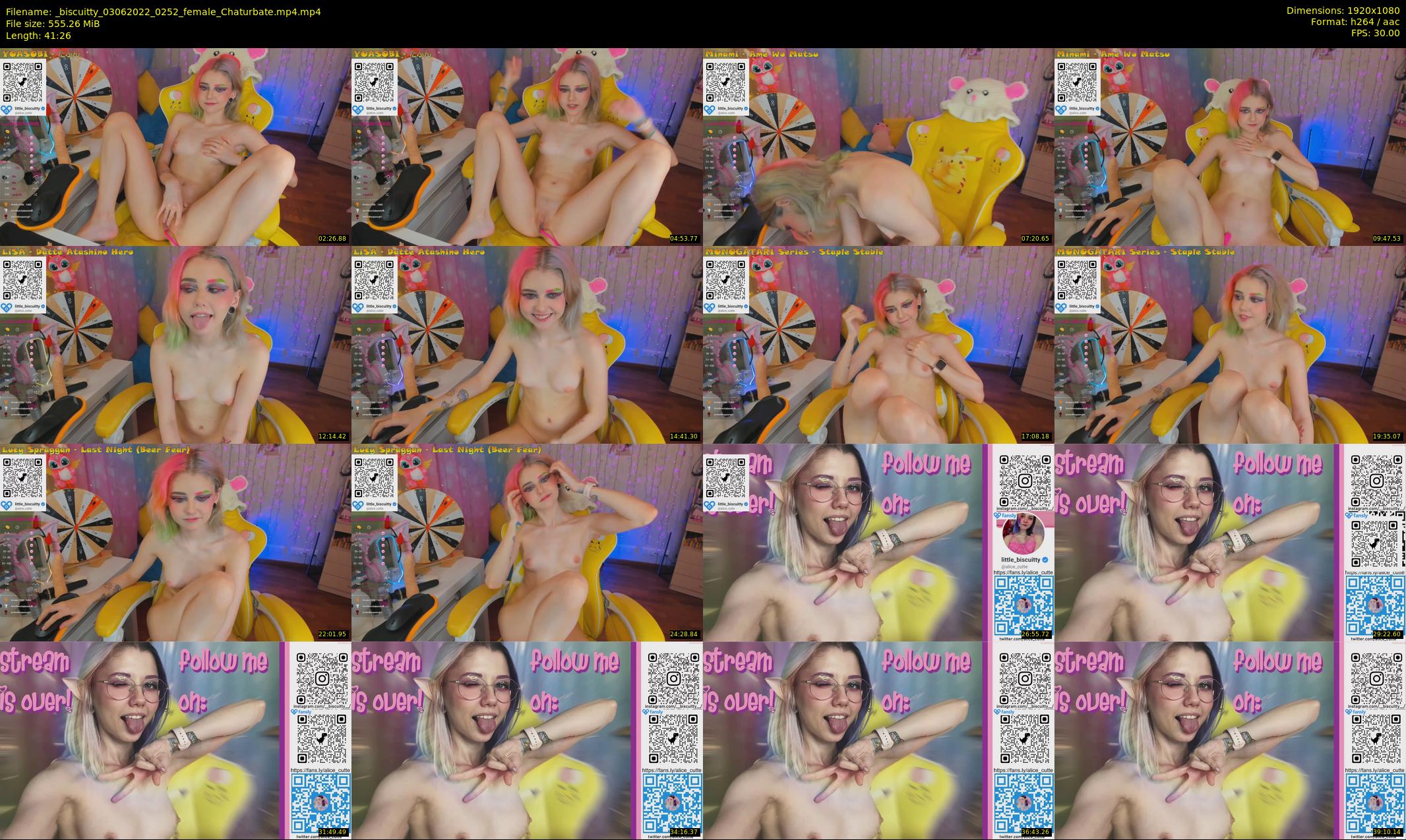 _biscuitty — 42 minute Chaturbate female cam show recording, 1080p, Jun 3, 2022