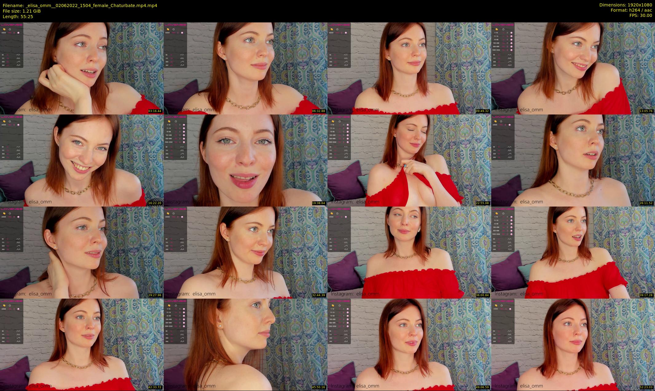 _elisa_omm_ — 56 minute Chaturbate female cam show recording, 1080p, Jun 2, 2022