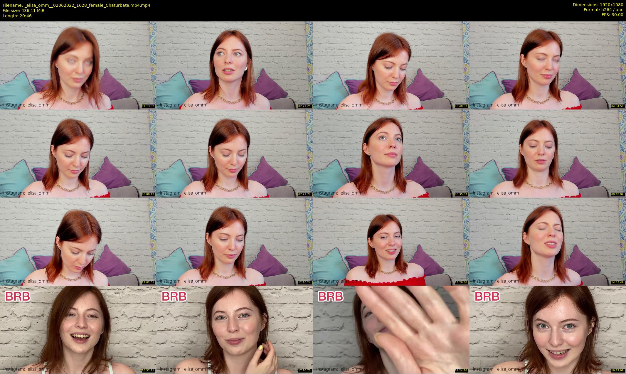 _elisa_omm_ — 21 minute Chaturbate female cam show recording, 1080p, Jun 2, 2022