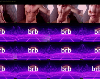 adam_muscle_ — 54 minute Chaturbate male cam show recording, 1080p, Jun 3, 2022