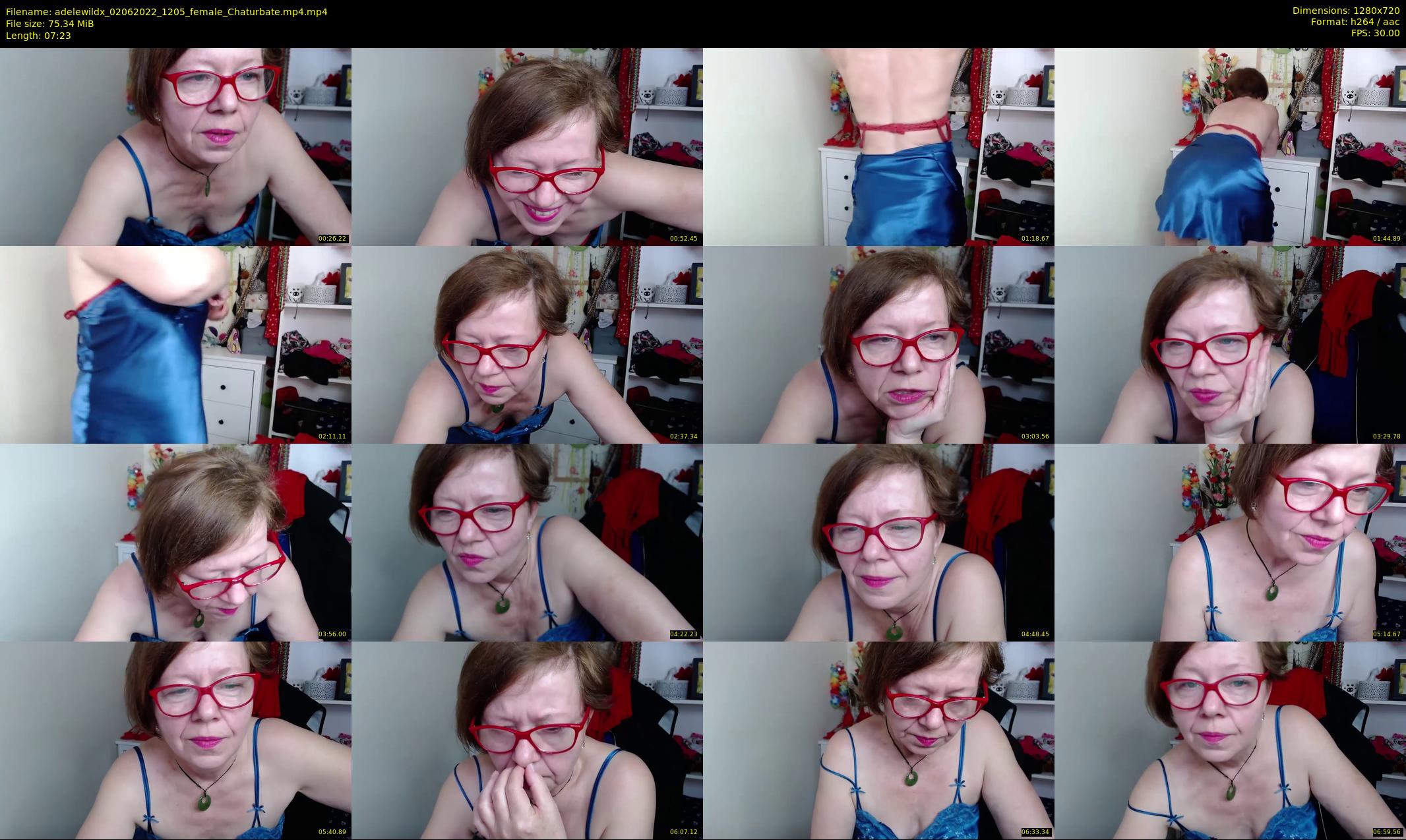 adelewildx — 8 minute Chaturbate female cam show recording, 720p, Jun 2, 2022