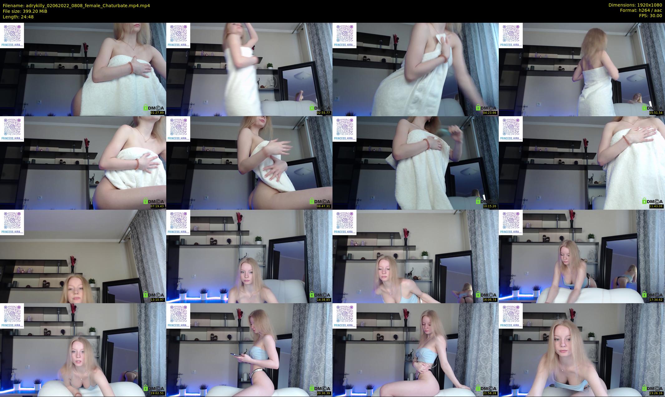 adrykilly — 25 minute Chaturbate female cam show recording, 1080p, Jun 2, 2022