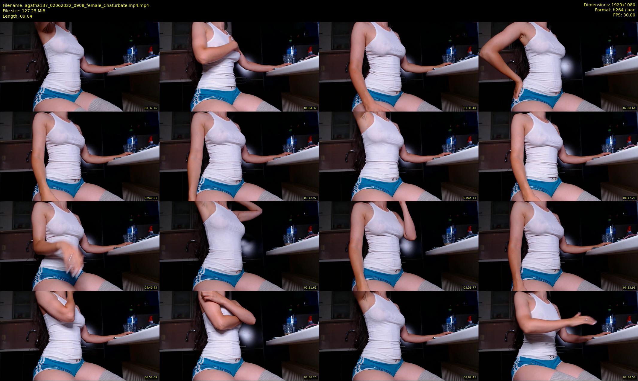 agatha137 — 10 minute Chaturbate female cam show recording, 1080p, Jun 2, 2022
