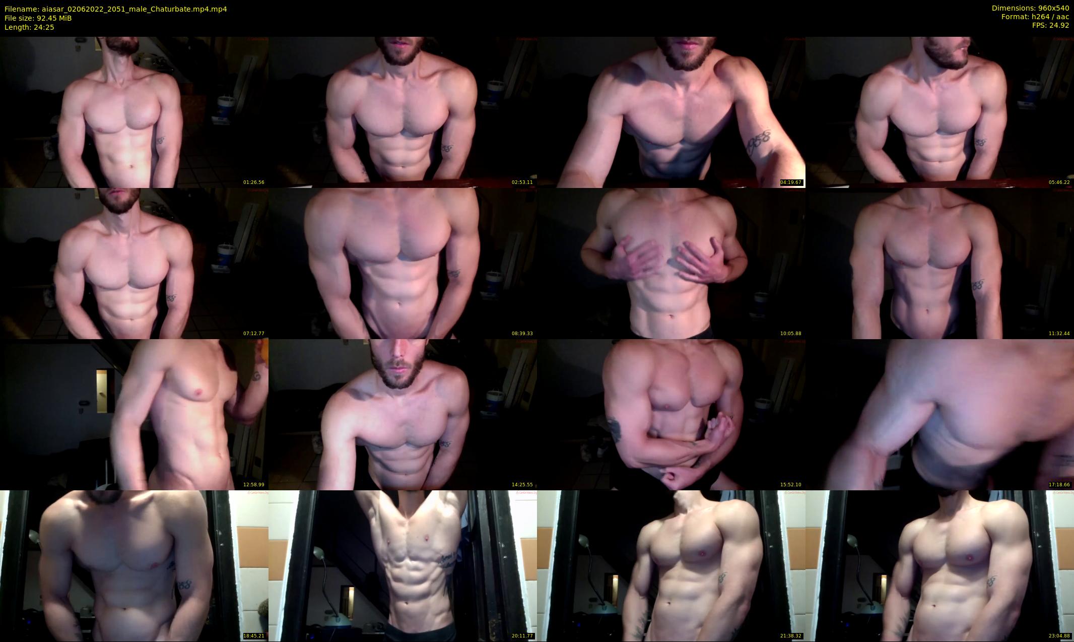 aiasar — 25 minute Chaturbate male cam show recording, 480p, Jun 2, 2022